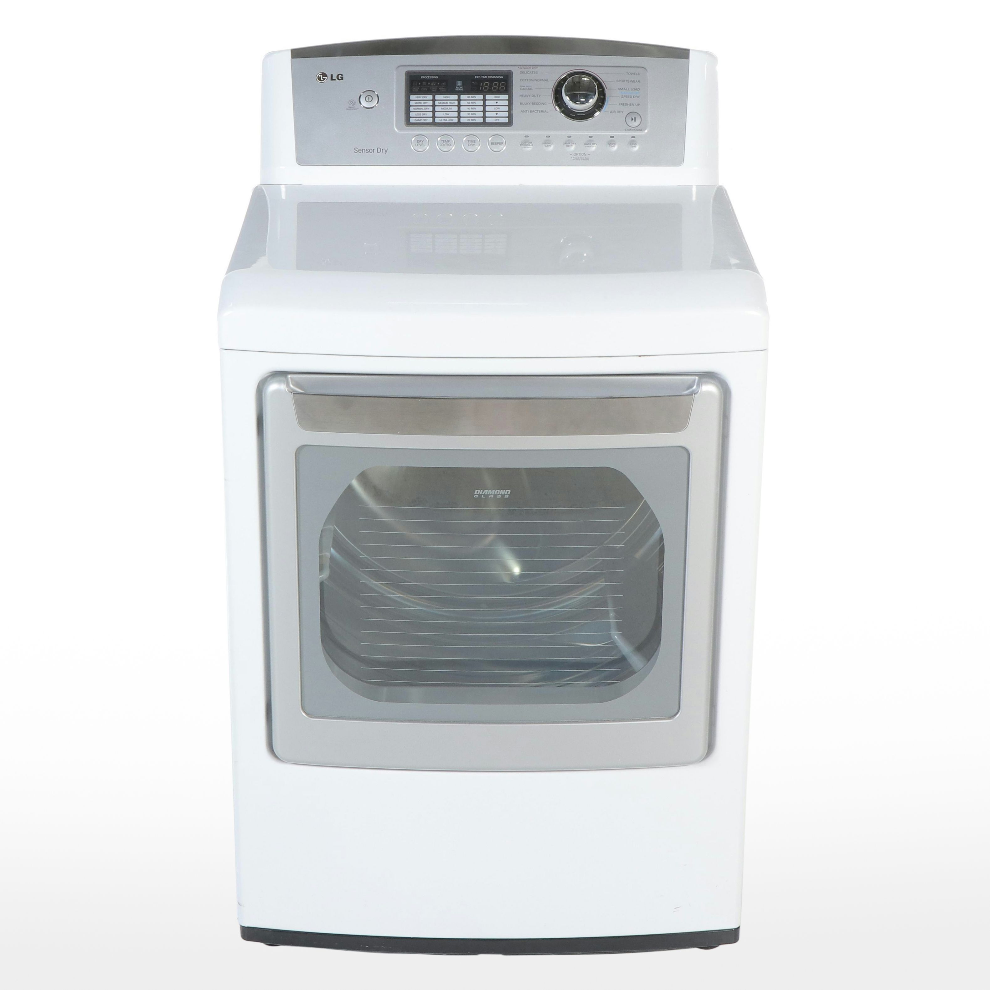 LG DLE5001W 7.3 Cu. Ft. Electric Dryer
