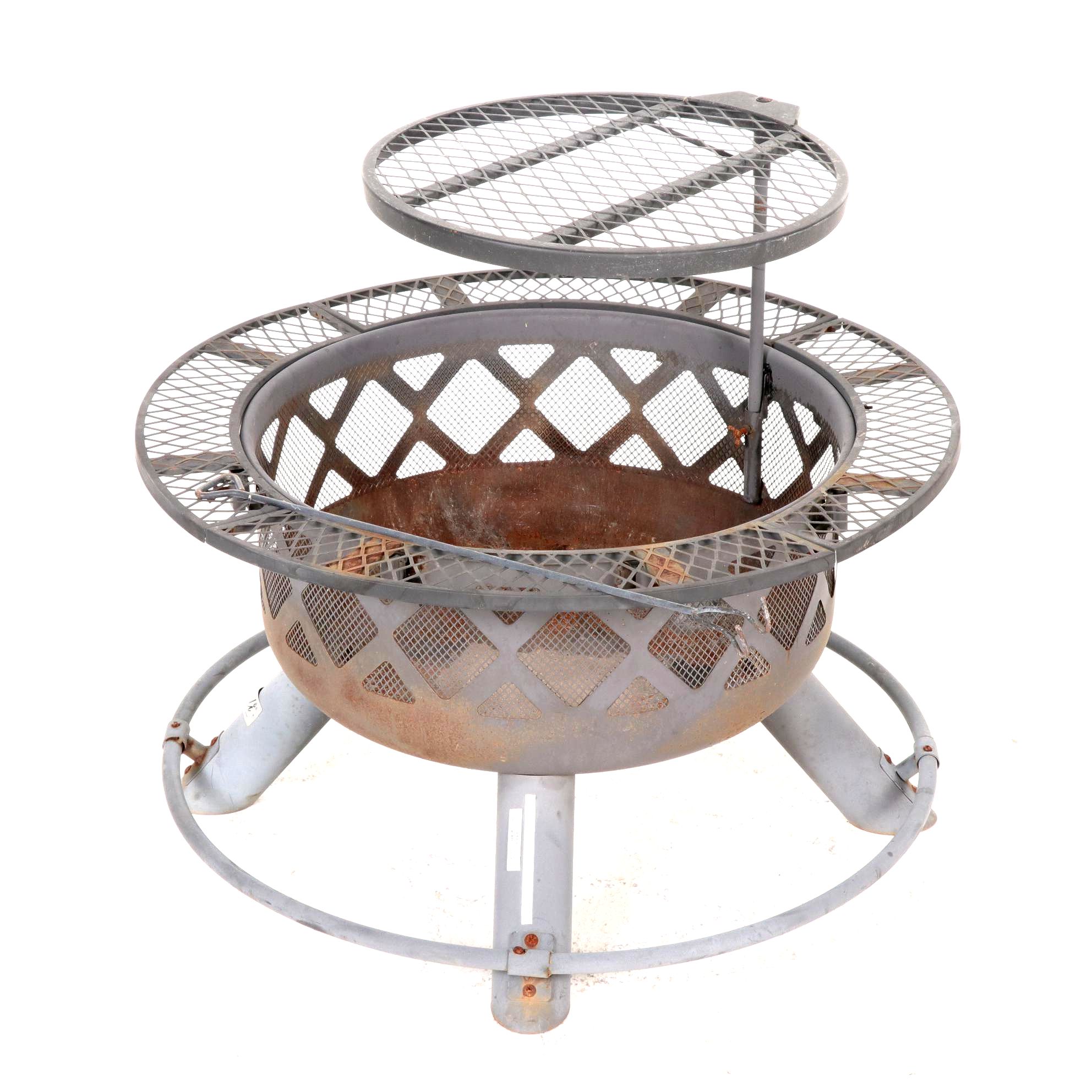 Bali Outdoors Metal Mesh Fire Pit
