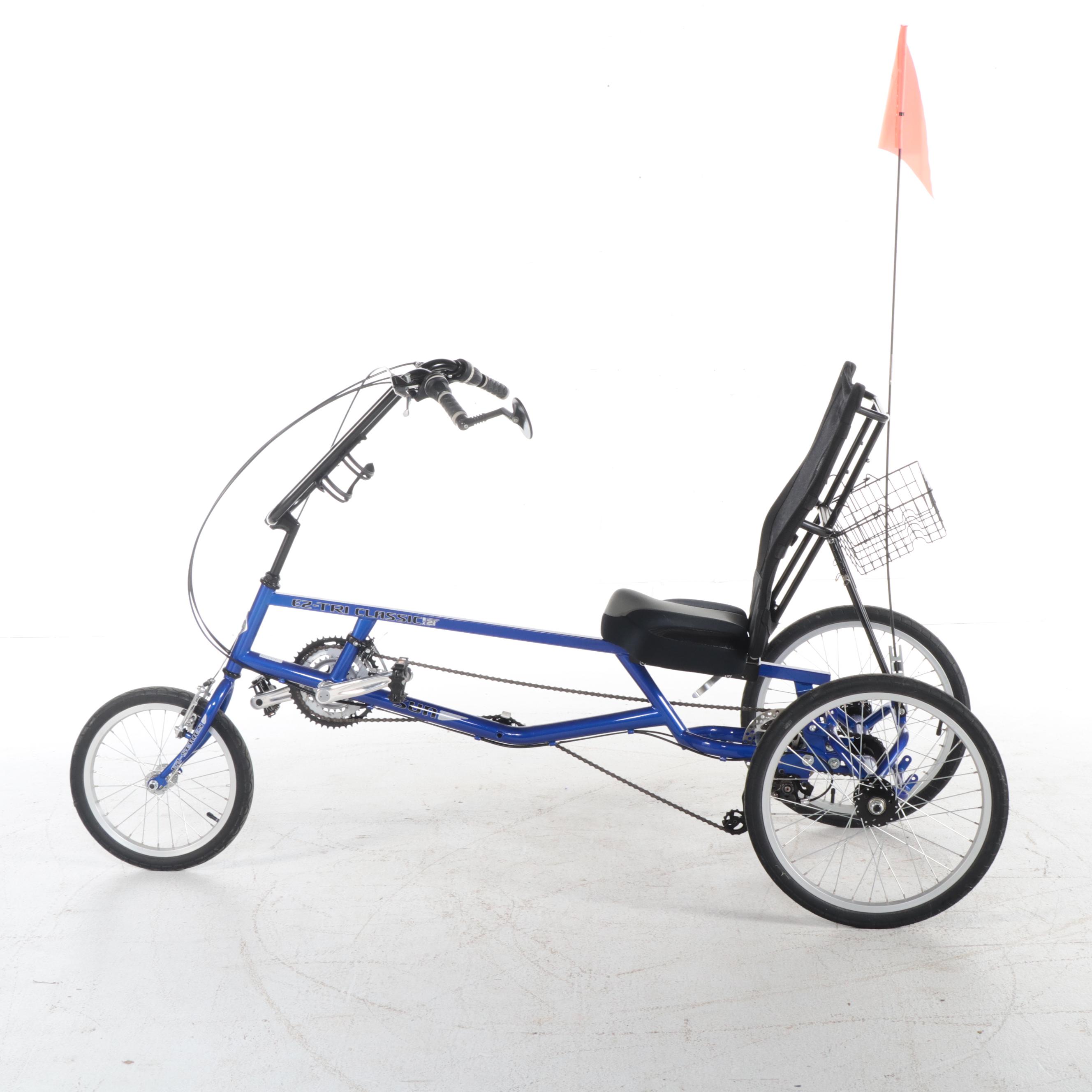 Sun Seeker EZ-Tri Classic Recumbent Tricycle