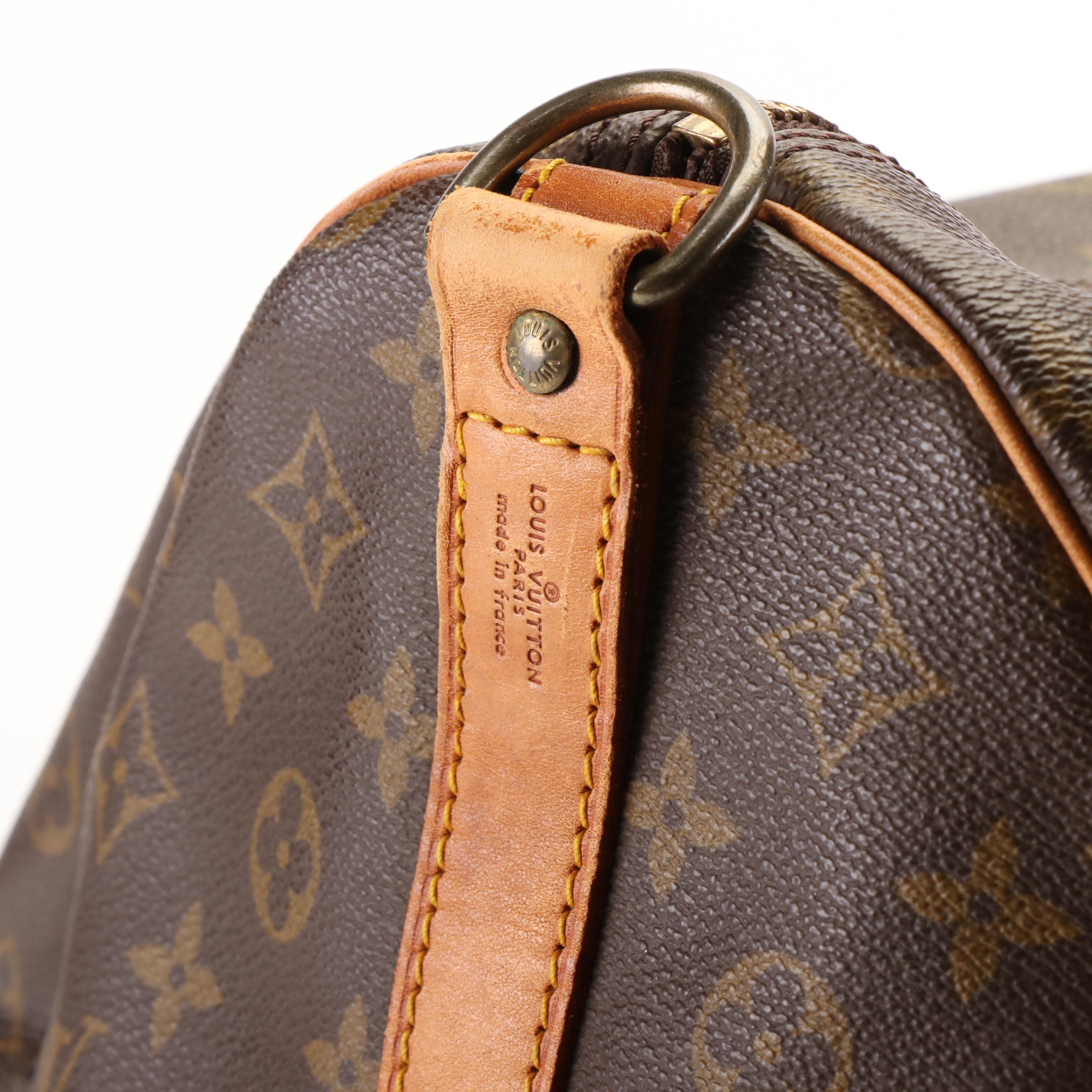 Louis Vuitton Keepall 60 Weekender Bag in Brown Monogram Canvas