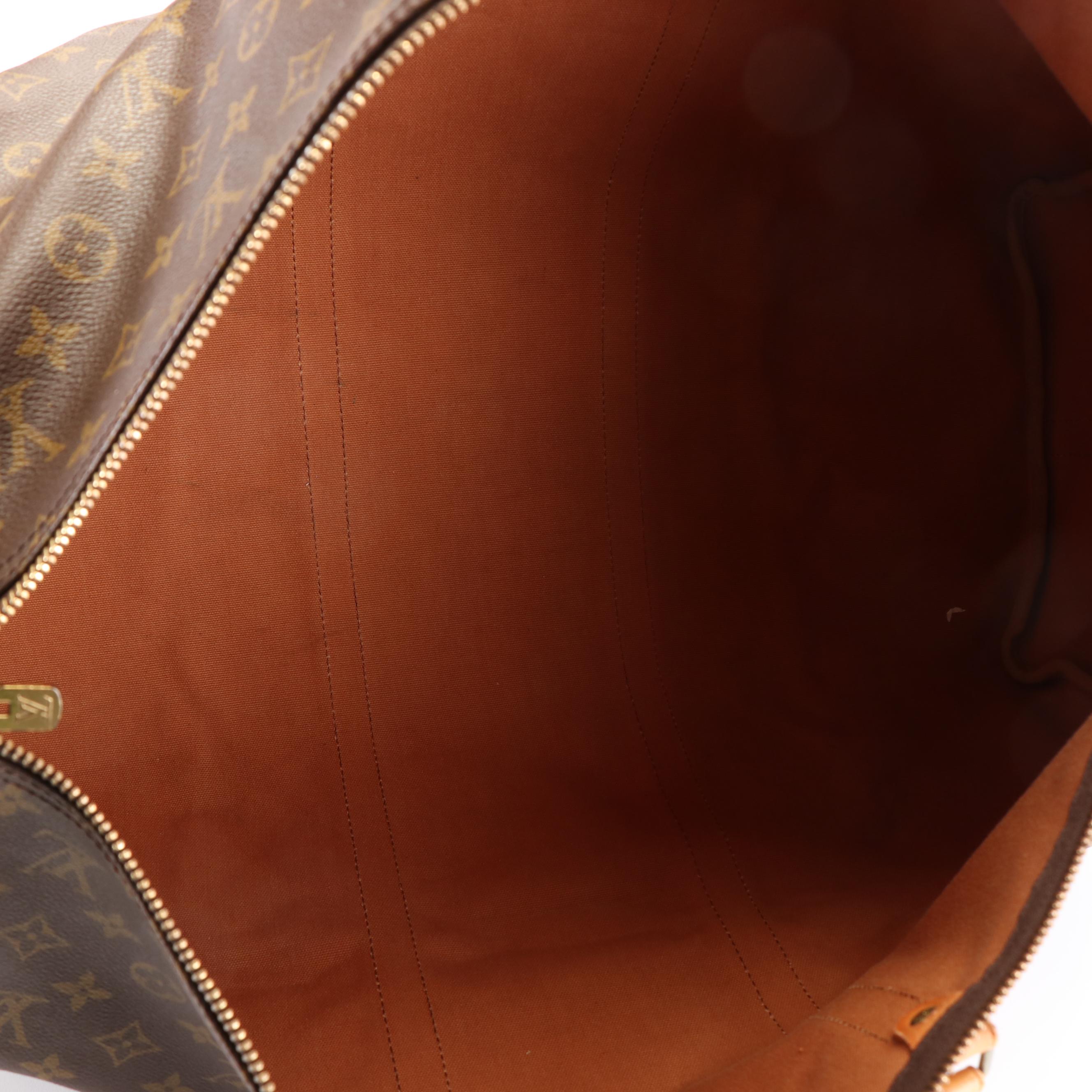 Louis Vuitton Keepall 60 Weekender Bag in Brown Monogram Canvas