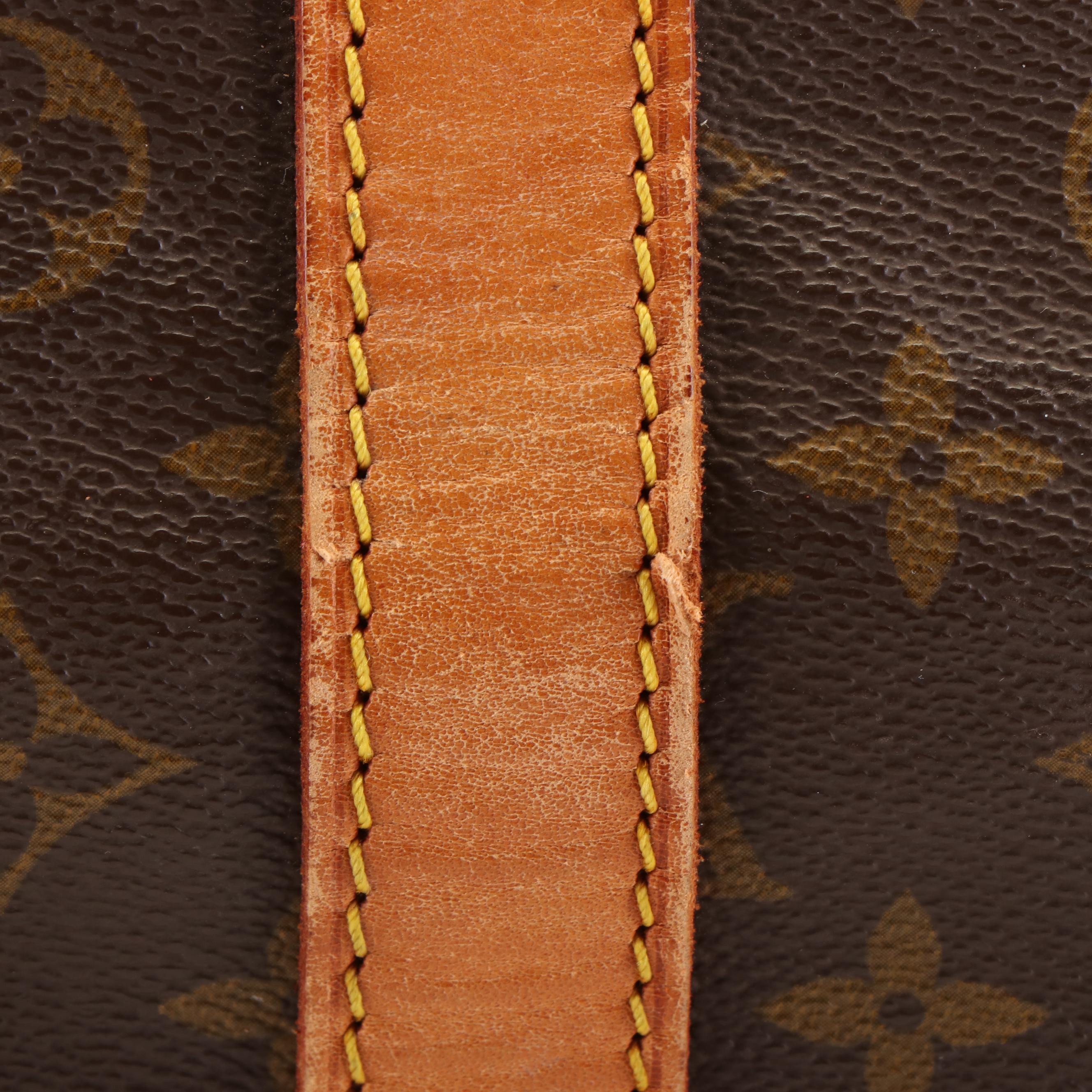 Louis Vuitton Keepall 60 Weekender Bag in Brown Monogram Canvas