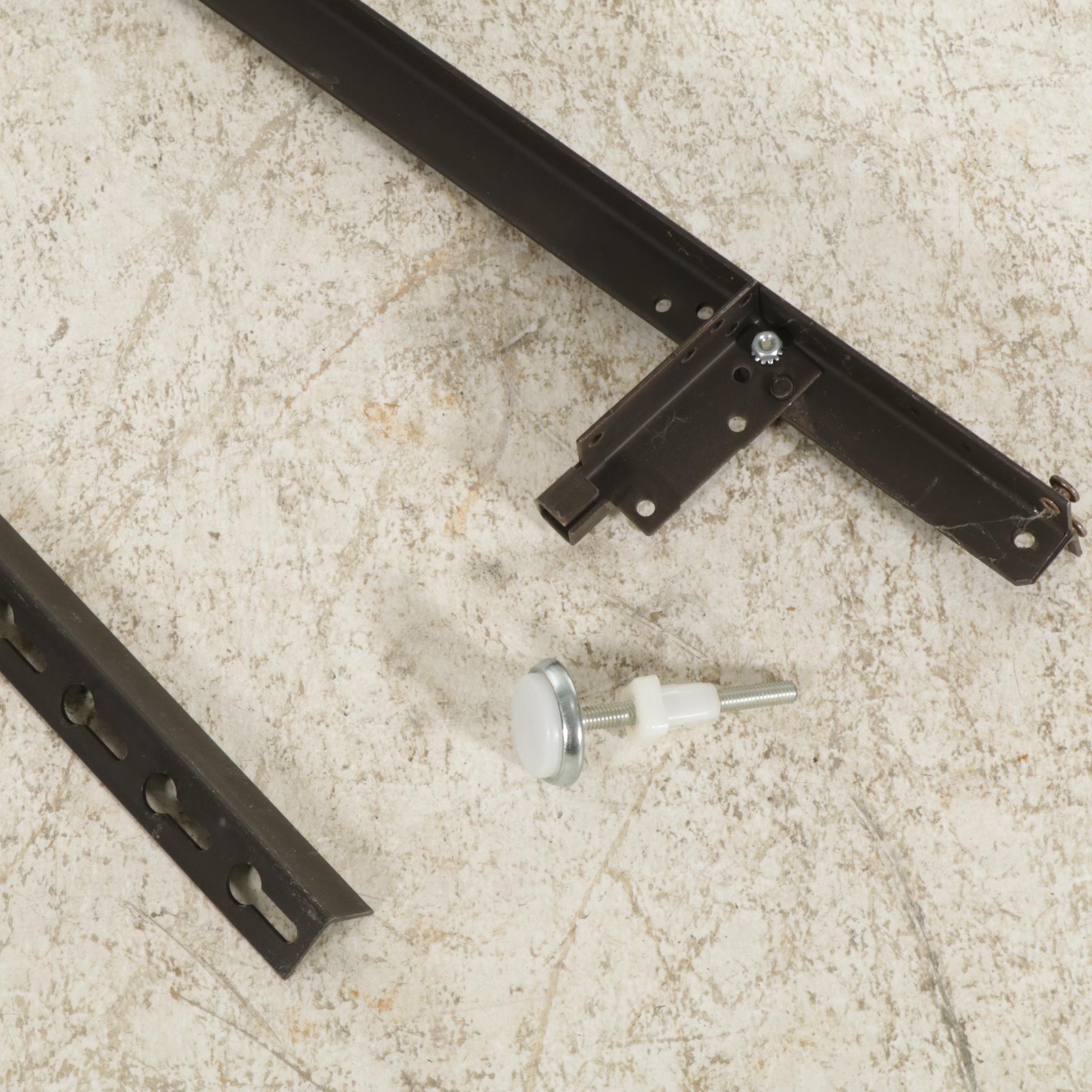 Ashley Bedroom Collections Queen Size Metal Scroll Sleigh Bed