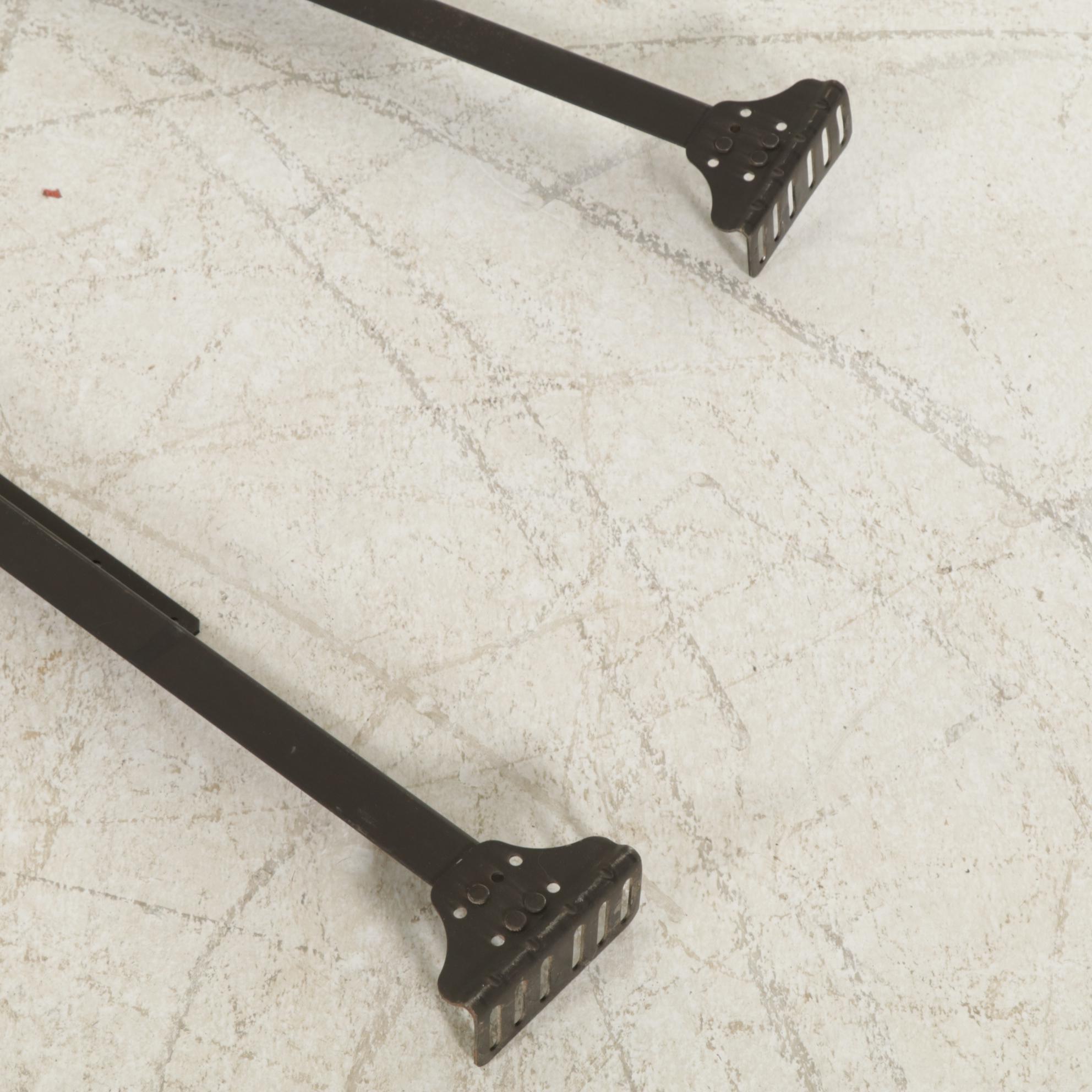 Ashley Bedroom Collections Queen Size Metal Scroll Sleigh Bed