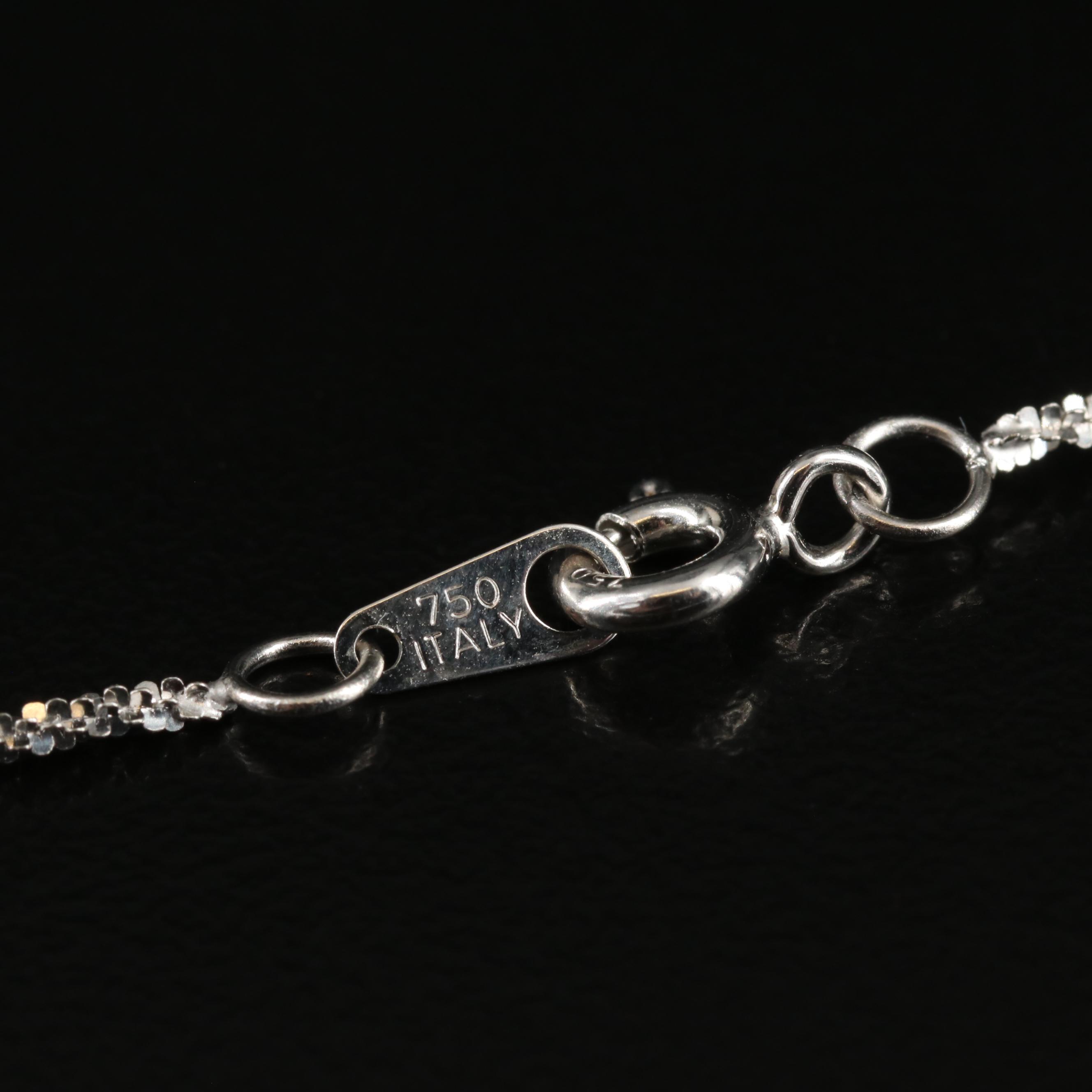 18K Sparkle Chain Necklace