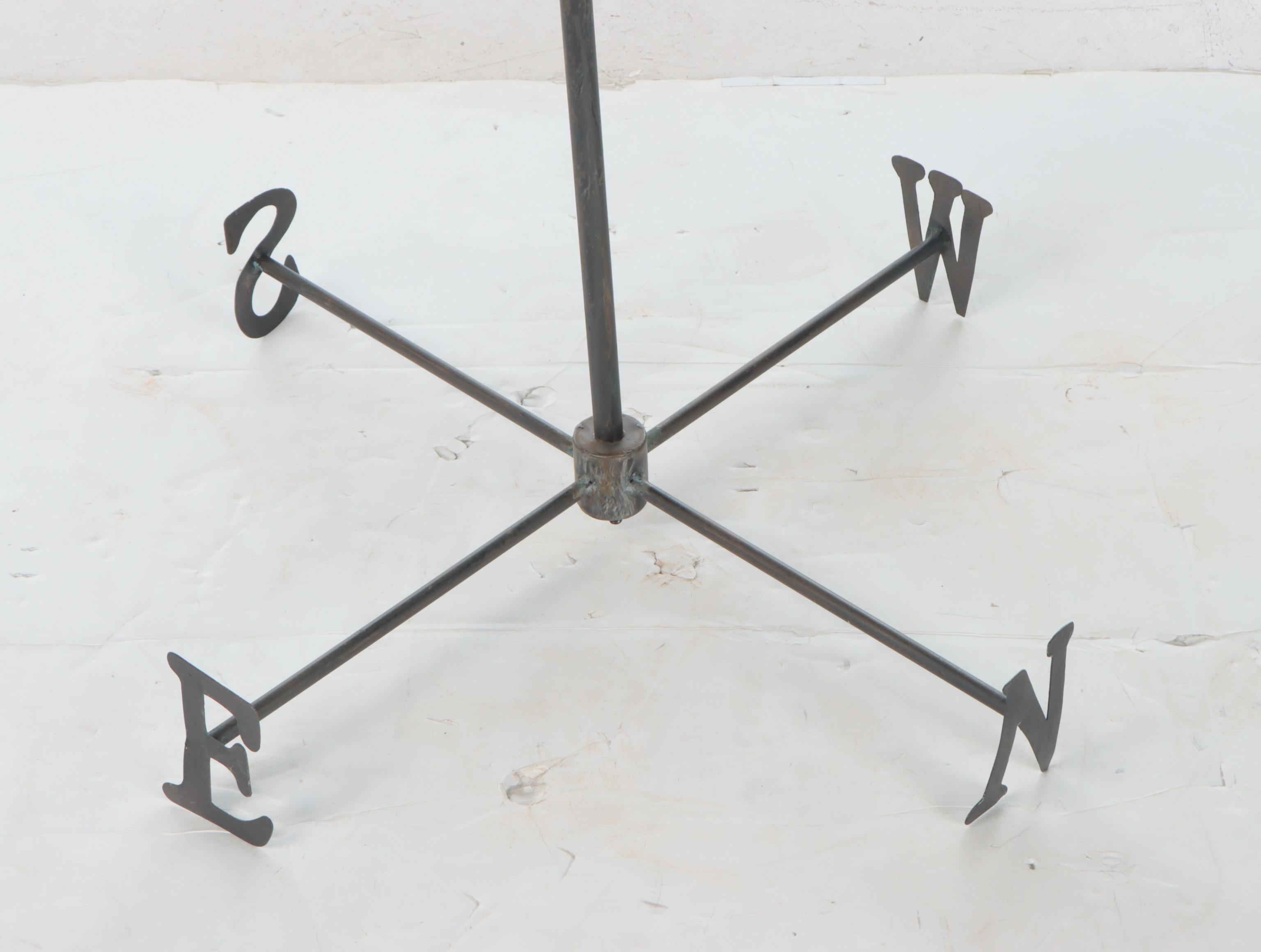 Primitive Style Metal Goose Weather Vane
