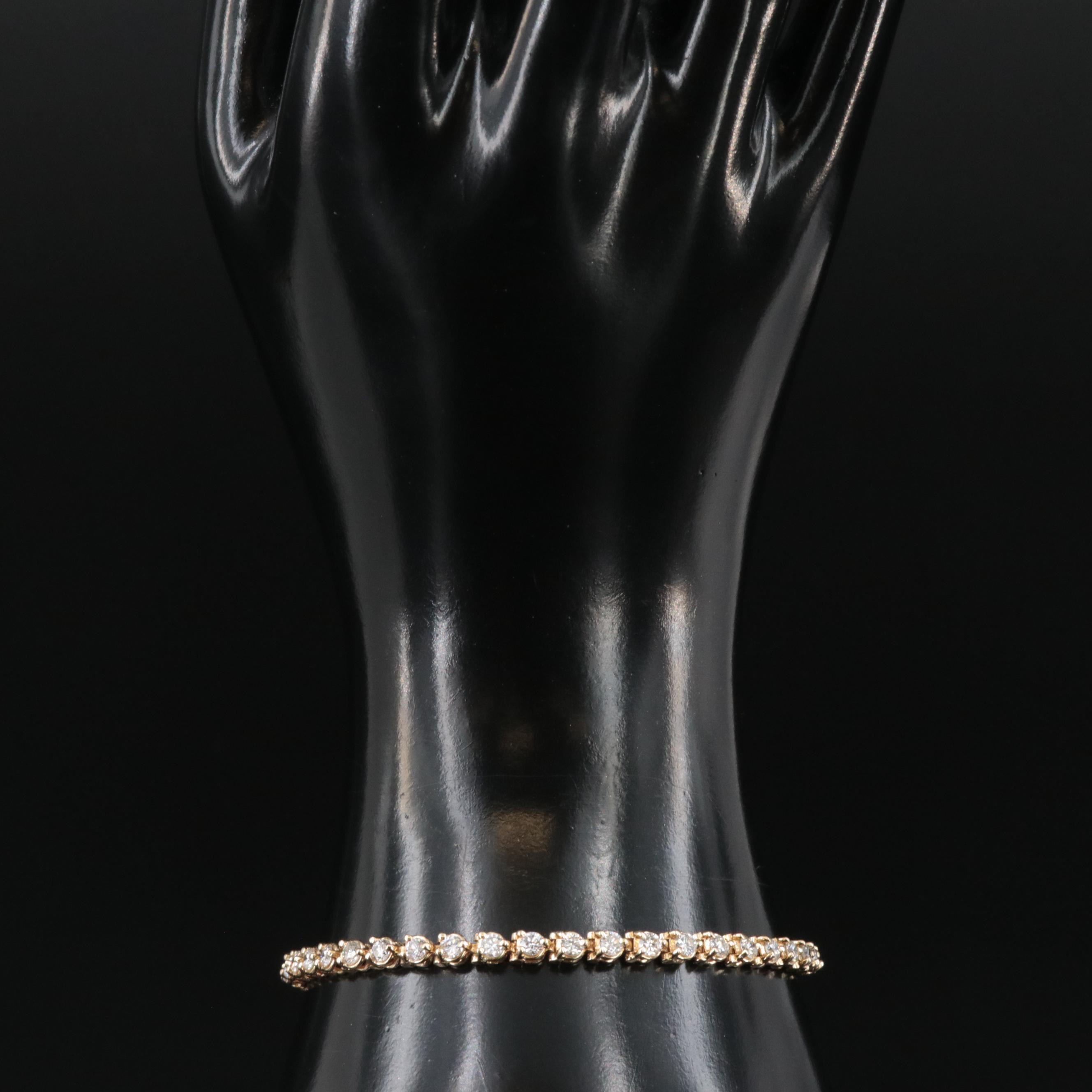 14K 3.00 CTW Diamond Bracelet