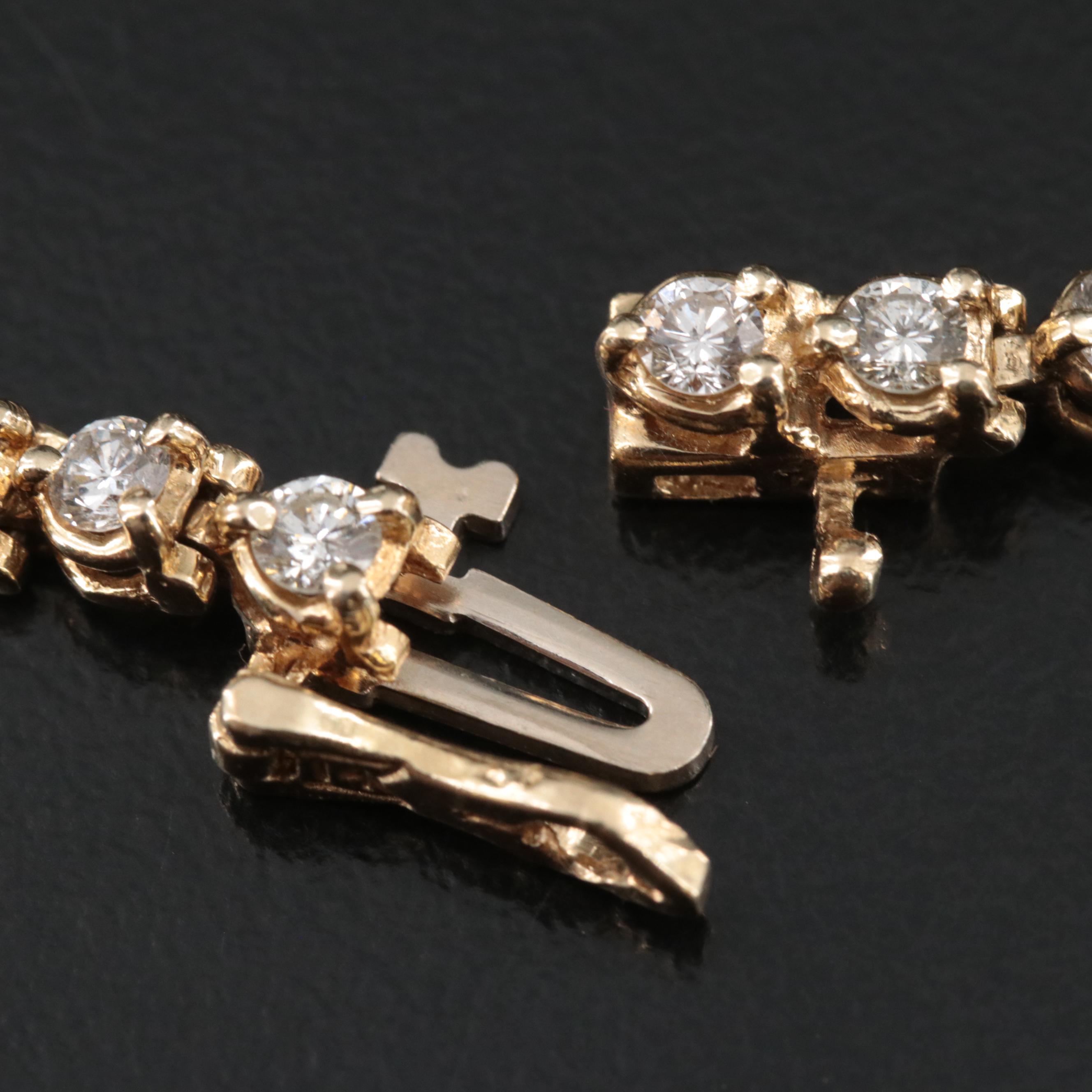 14K 3.00 CTW Diamond Bracelet