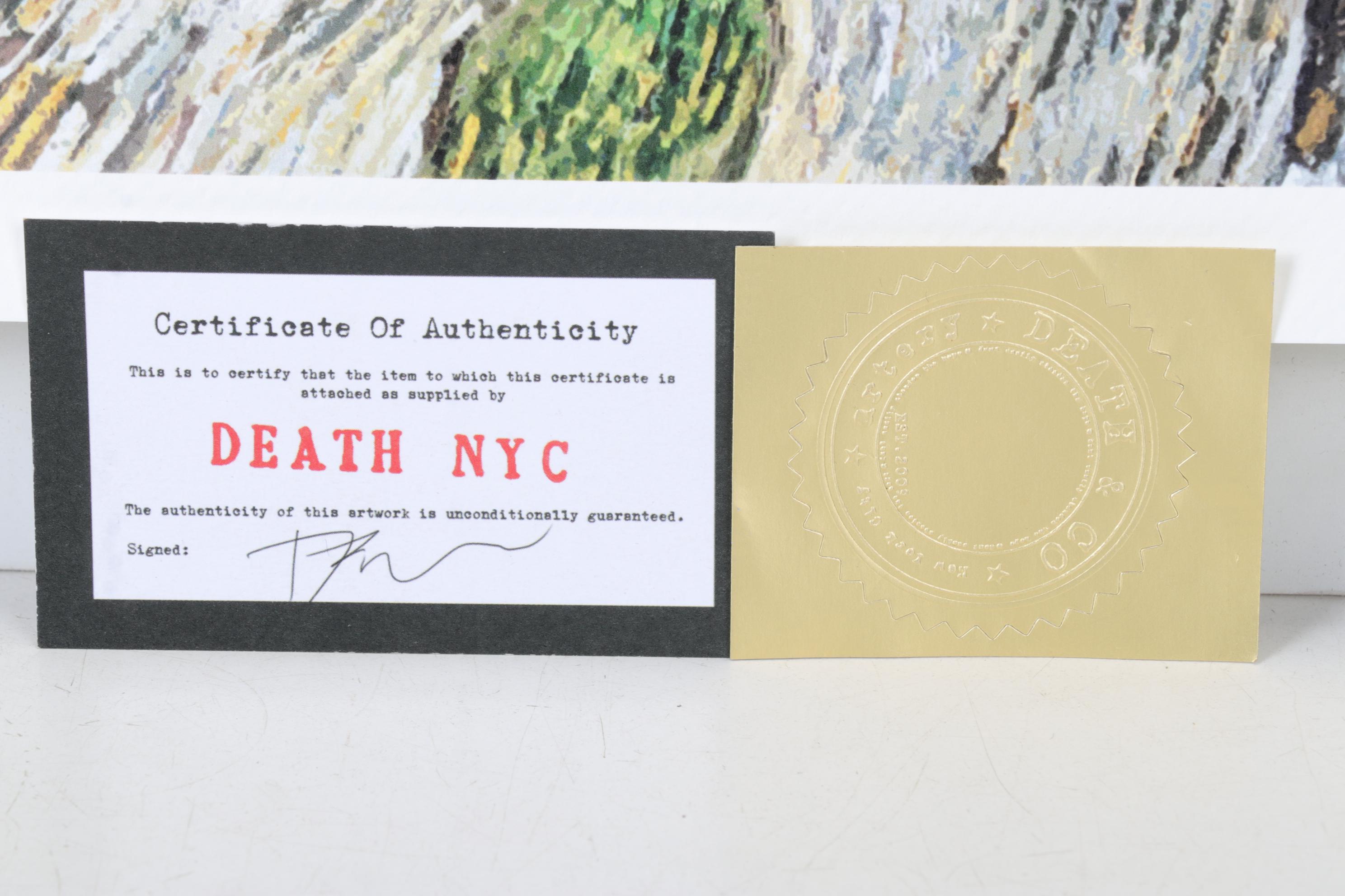 Death NYC Pop Art Graphic Print Featuring Marilyn Monroe, 2023