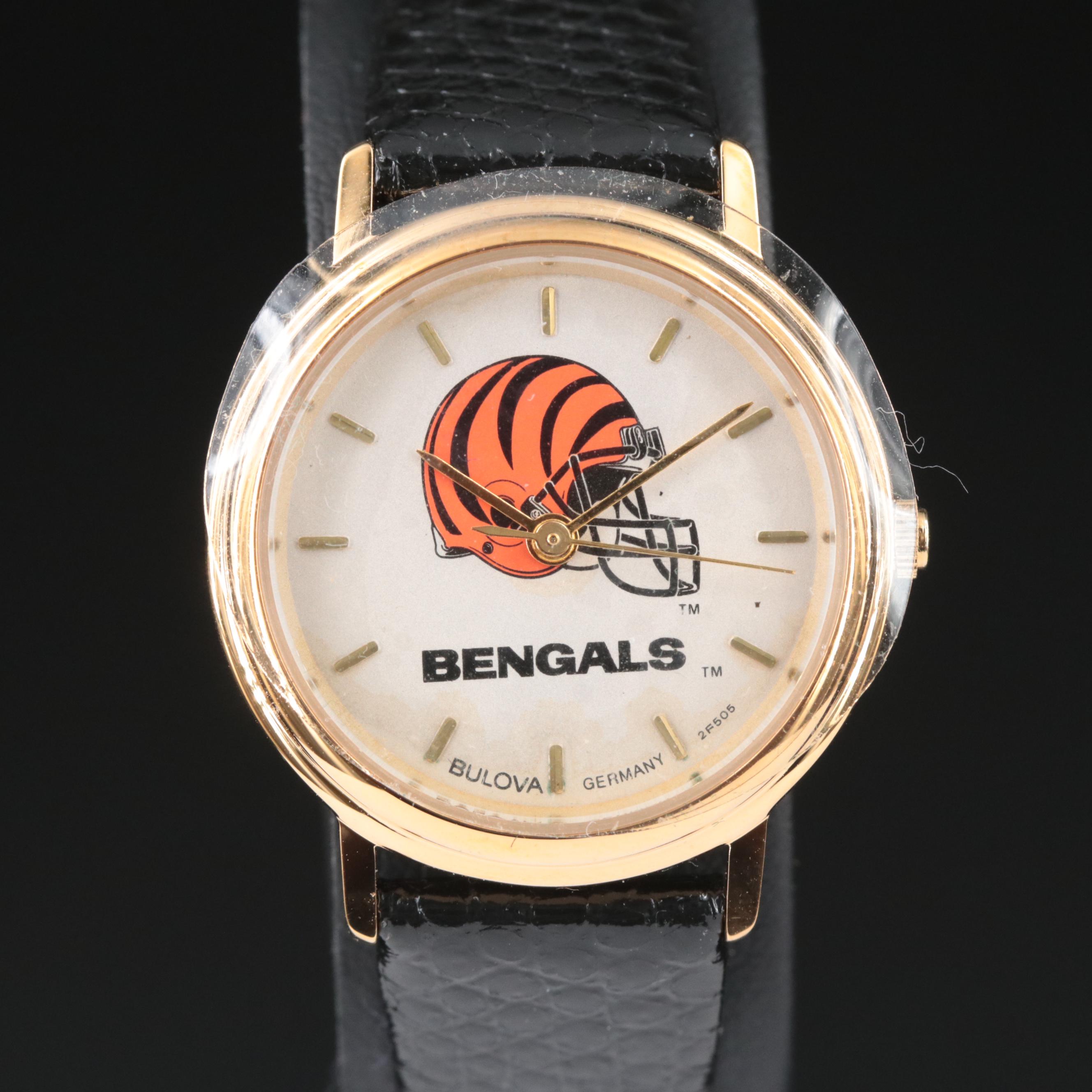 Bulova Sports Time Bengals Watch