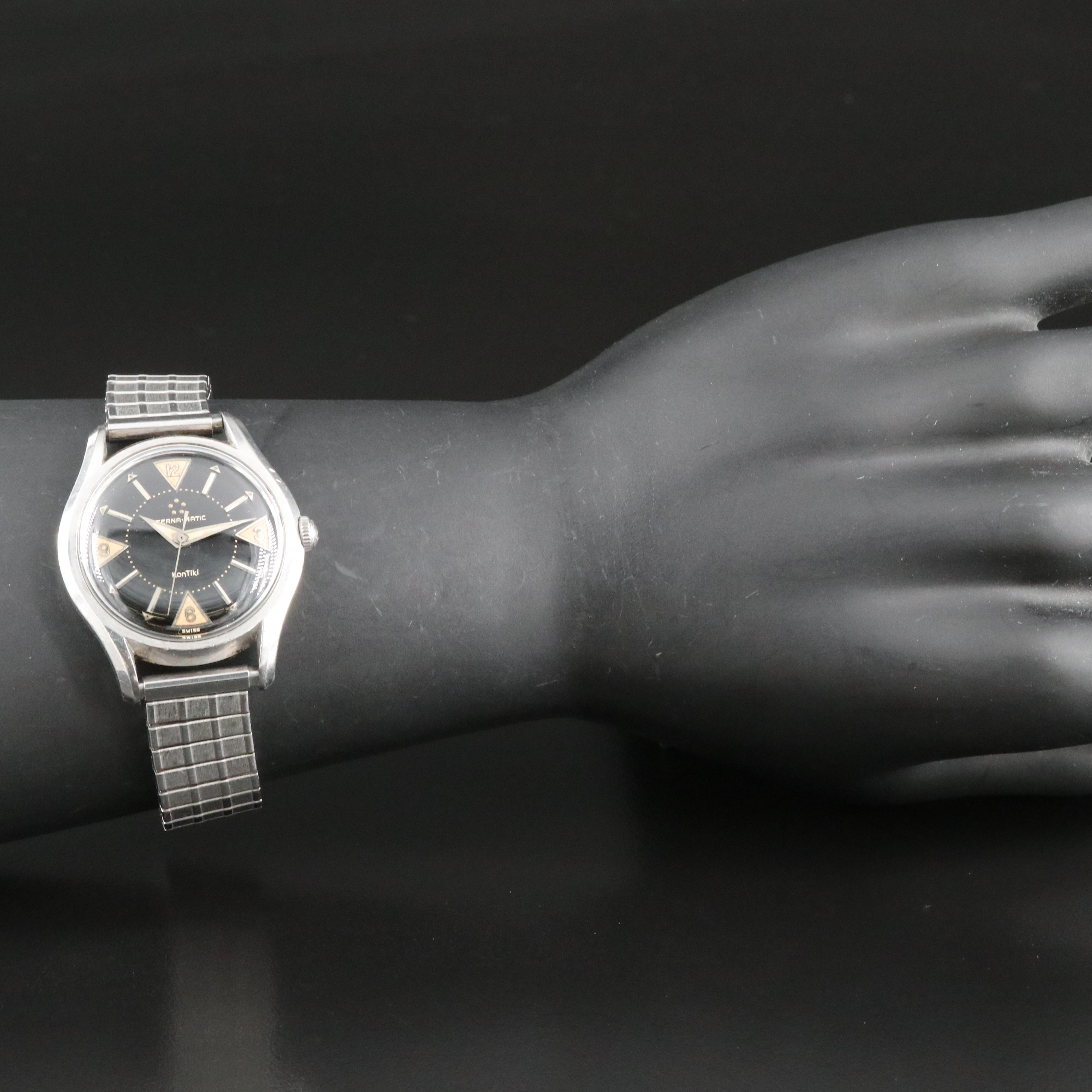 Vintage Swiss Eterna-Matic Kontiki Watch