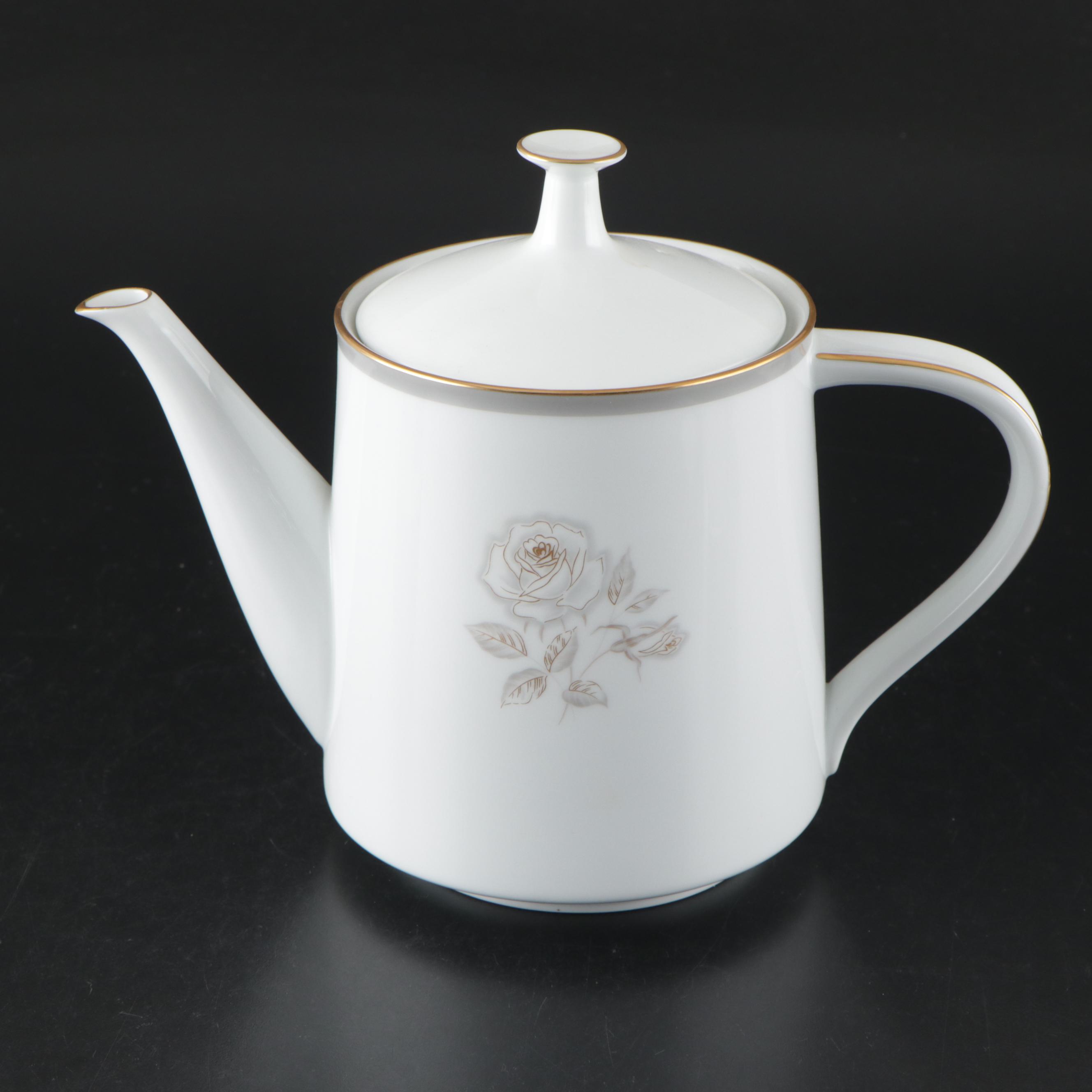 Belleek Porcelain with Furnivals "Old Chelsea" and Other Table Accessories