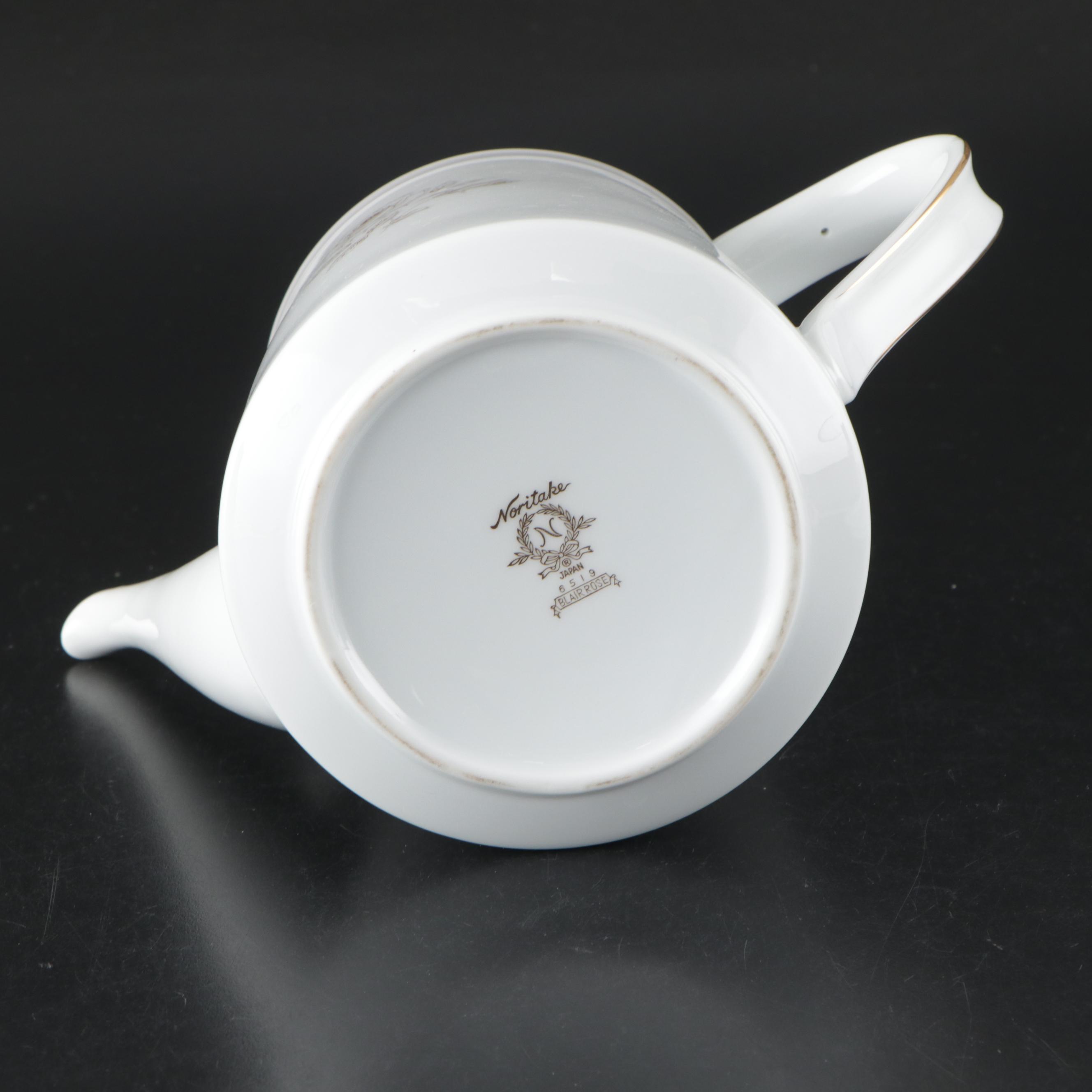 Belleek Porcelain with Furnivals "Old Chelsea" and Other Table Accessories