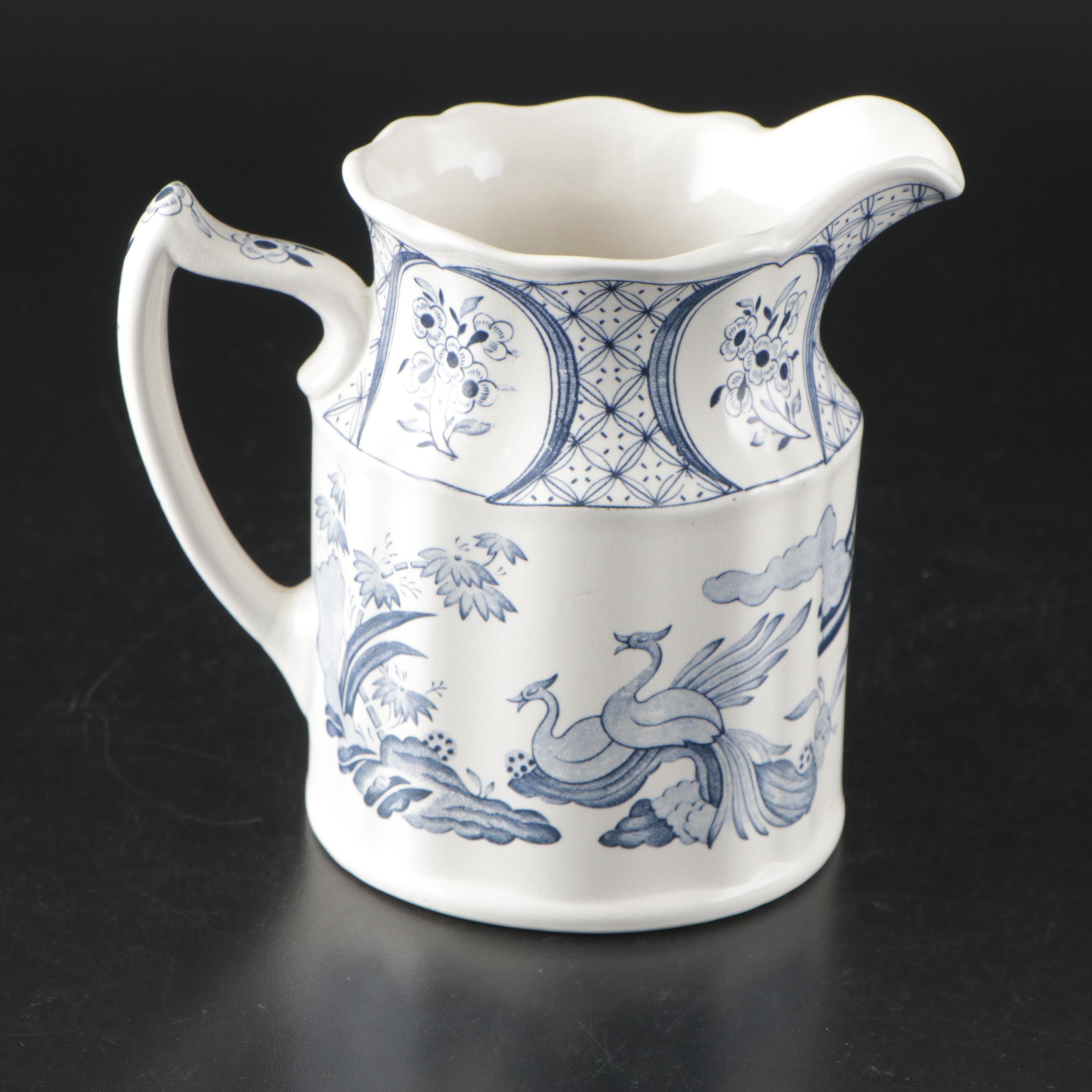 Belleek Porcelain with Furnivals "Old Chelsea" and Other Table Accessories