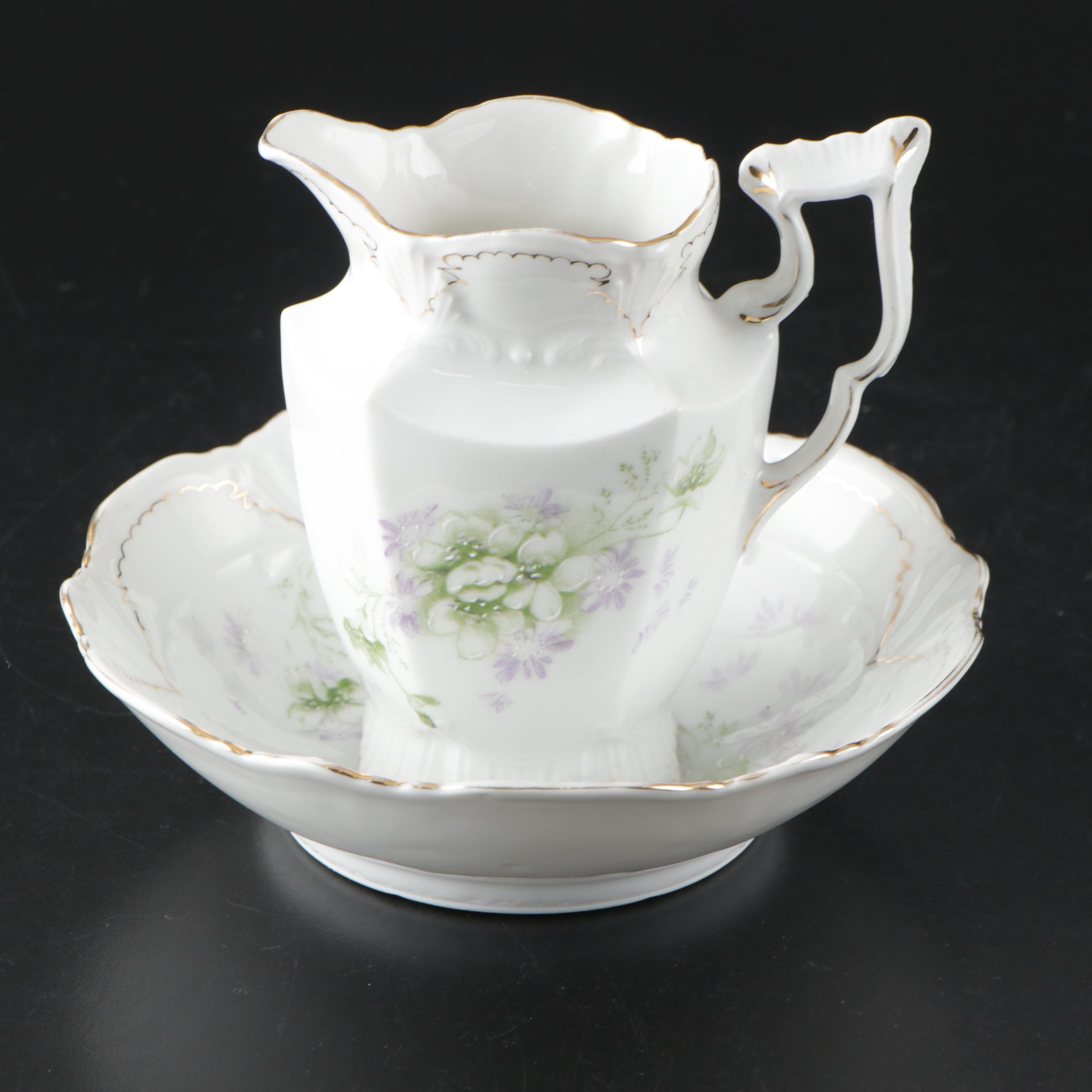 Belleek Porcelain with Furnivals "Old Chelsea" and Other Table Accessories