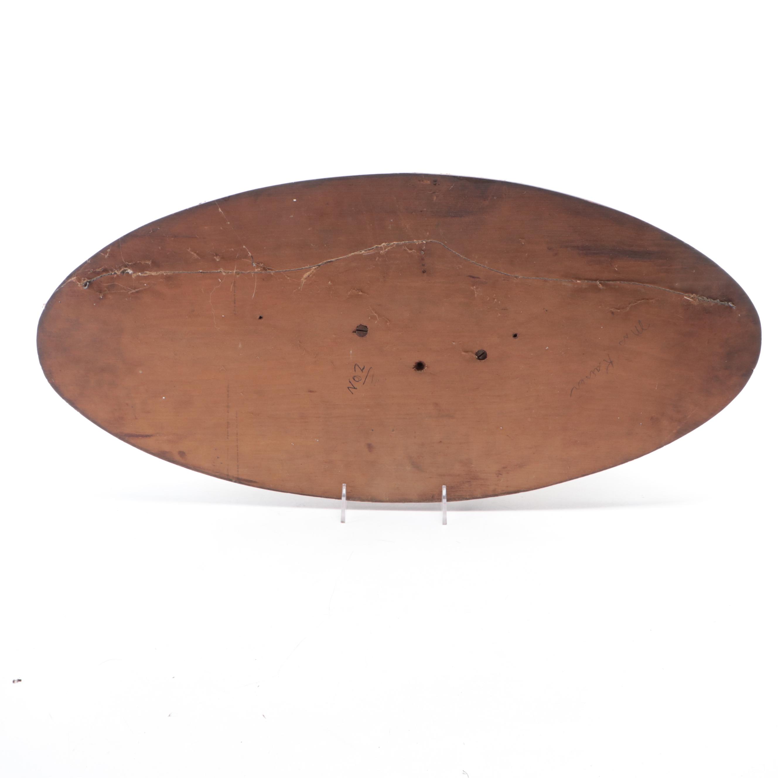 Taxidermy Largemouth Bass Full Body Mount on Wood Plaque