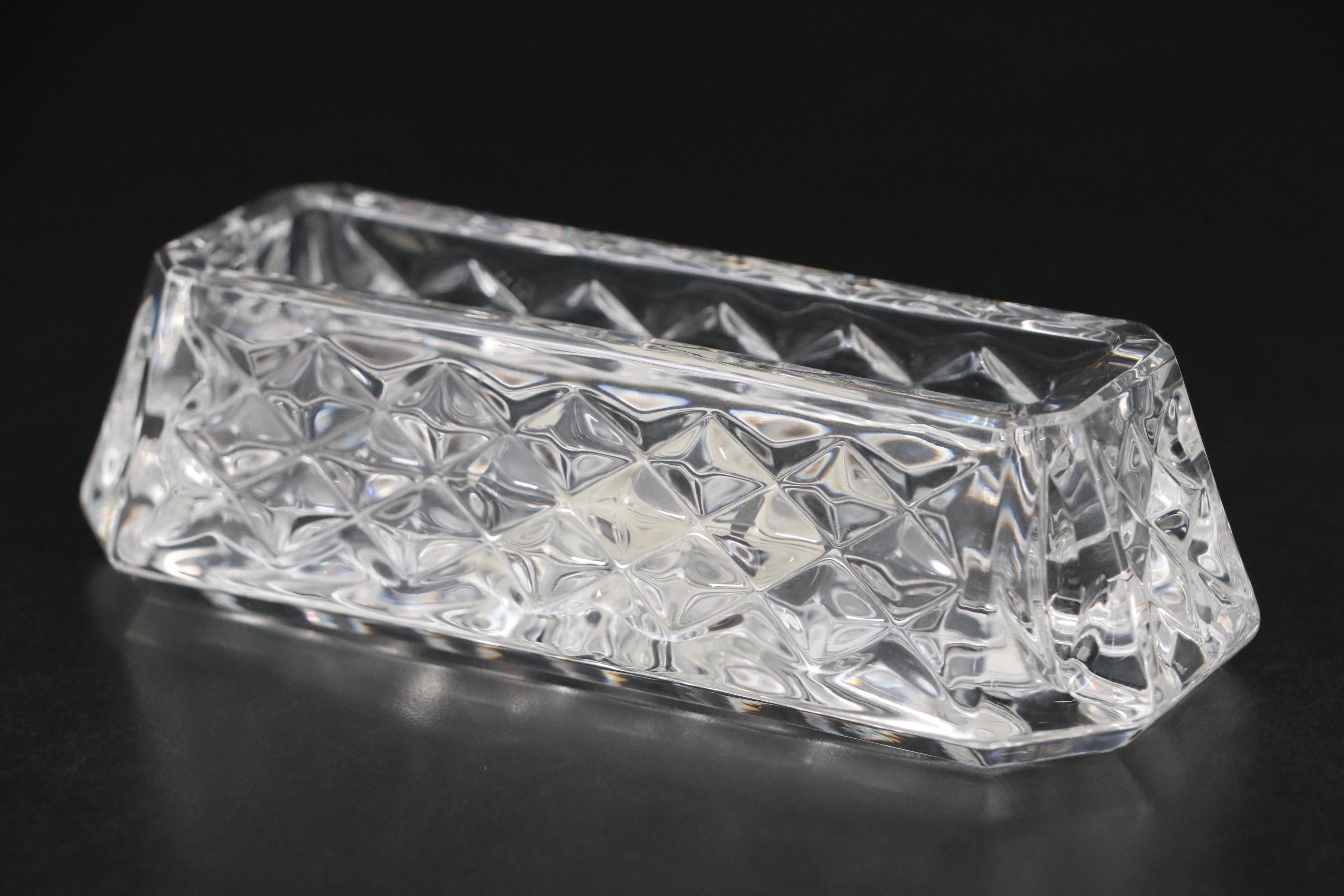 Marquis by Waterford "Brookside" Martini Glasses with Waterford Card Holder