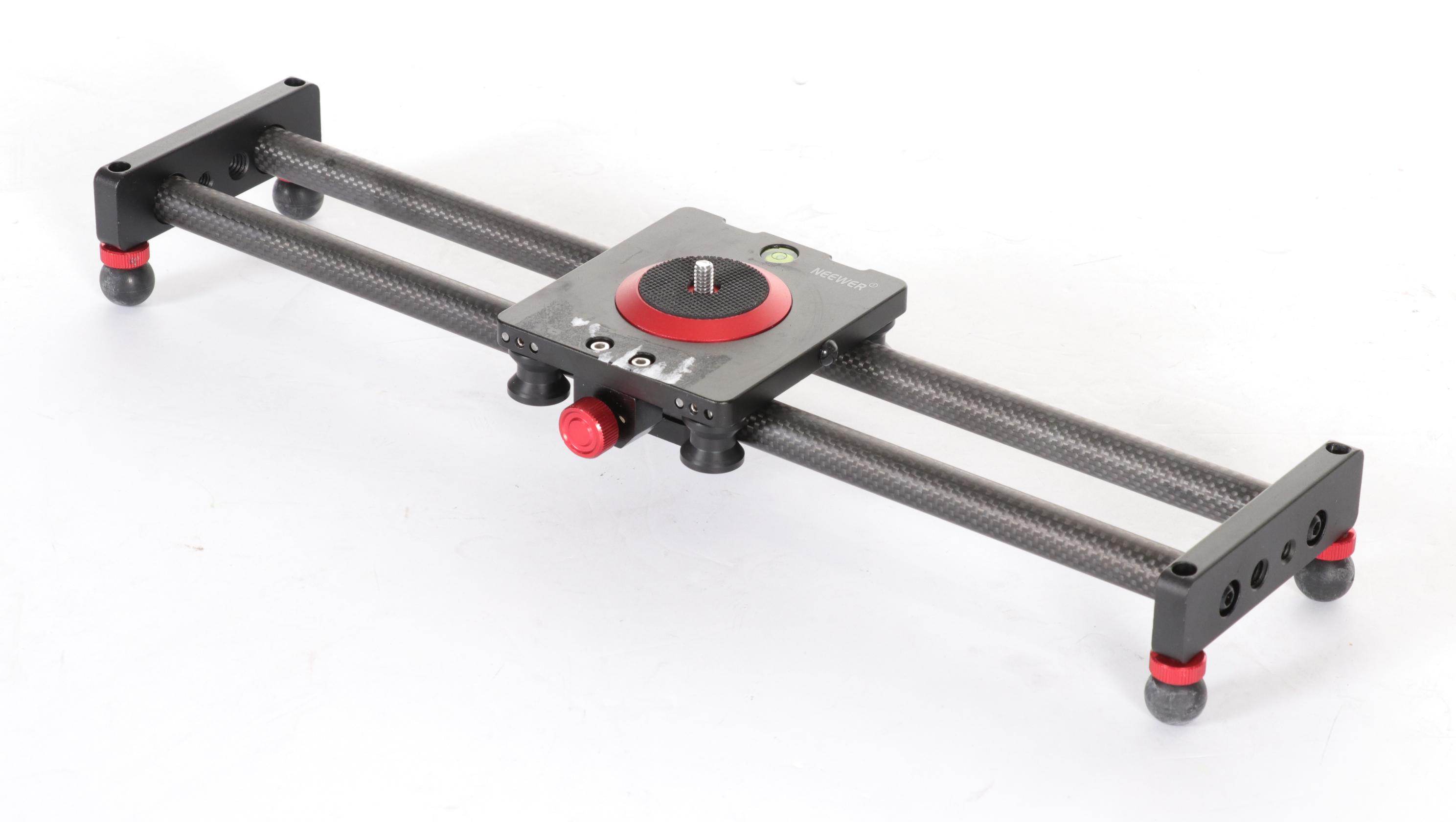 Redking "Flycam" Camera Stabilizer and Neewer Dolly Slider with Case