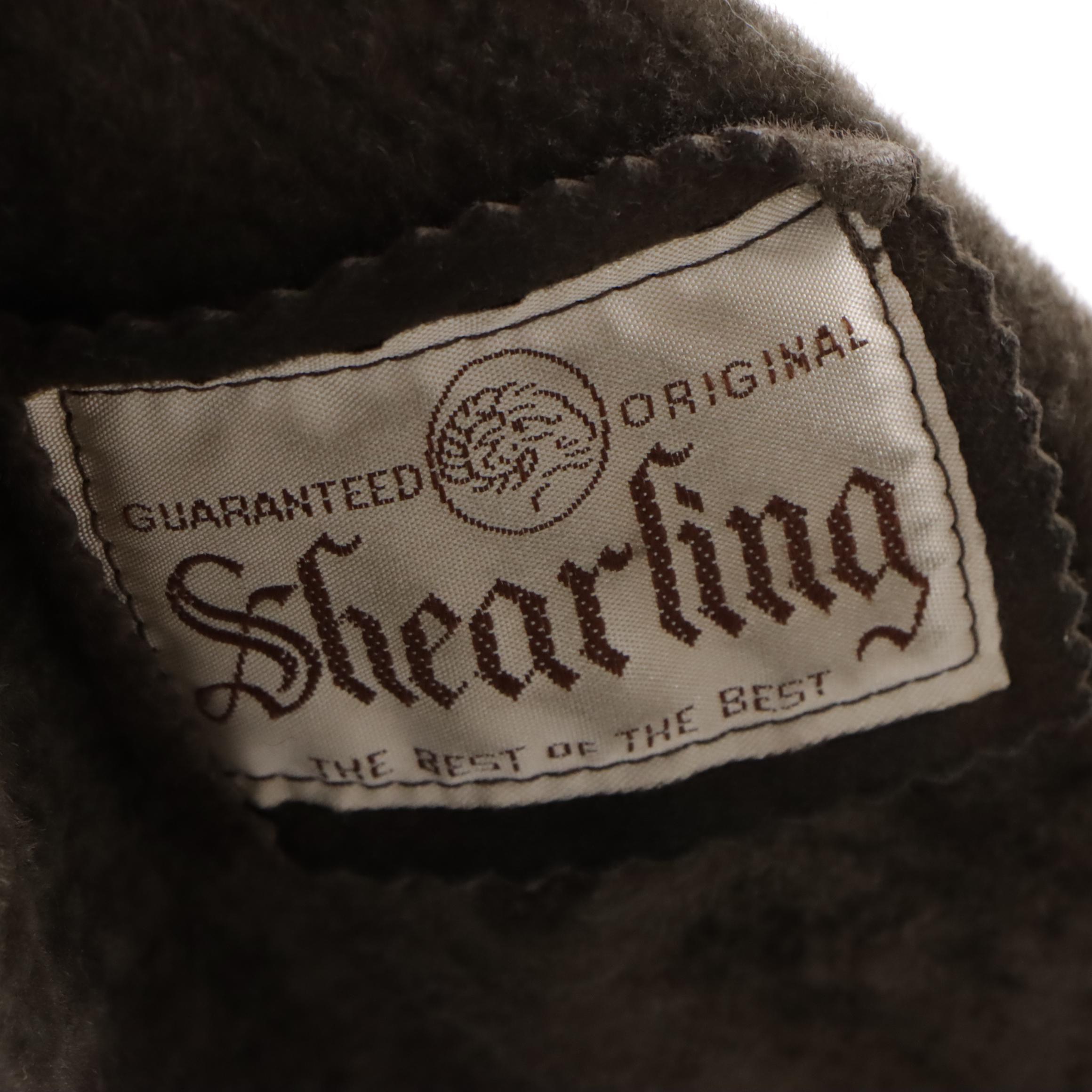 Calvin Klein for Bergdorf Goodman Long Coat in Sheepskin Shearling, Vintage