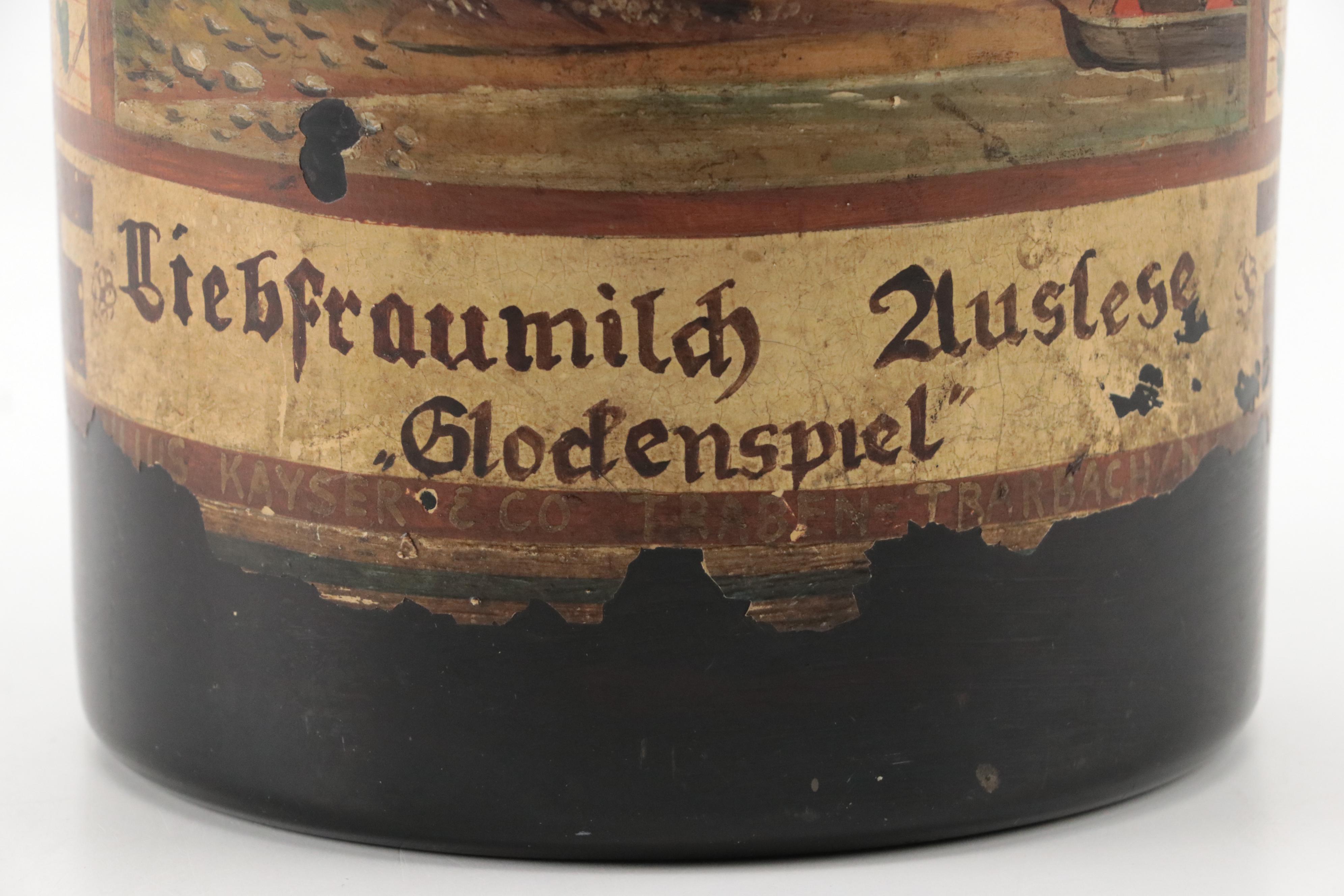 Julius Kayser & Co. Liebfraumilch Oversized Glass Wine Bottle