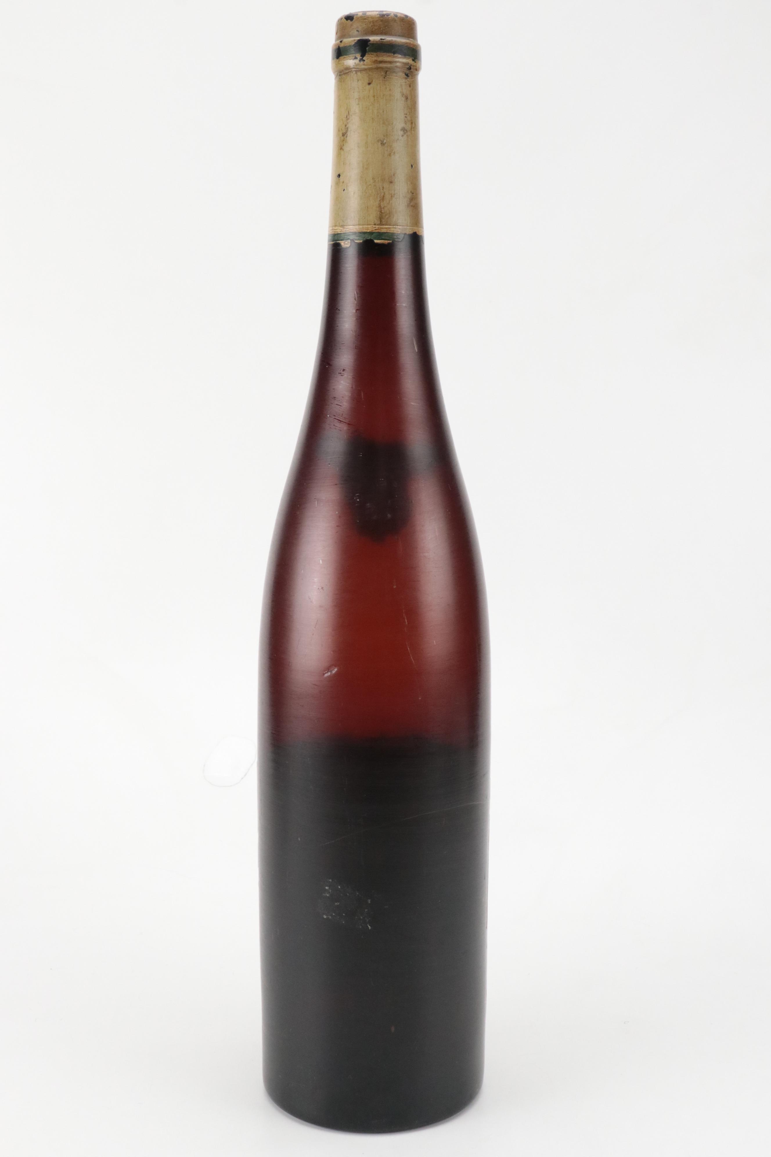 Julius Kayser & Co. Liebfraumilch Oversized Glass Wine Bottle