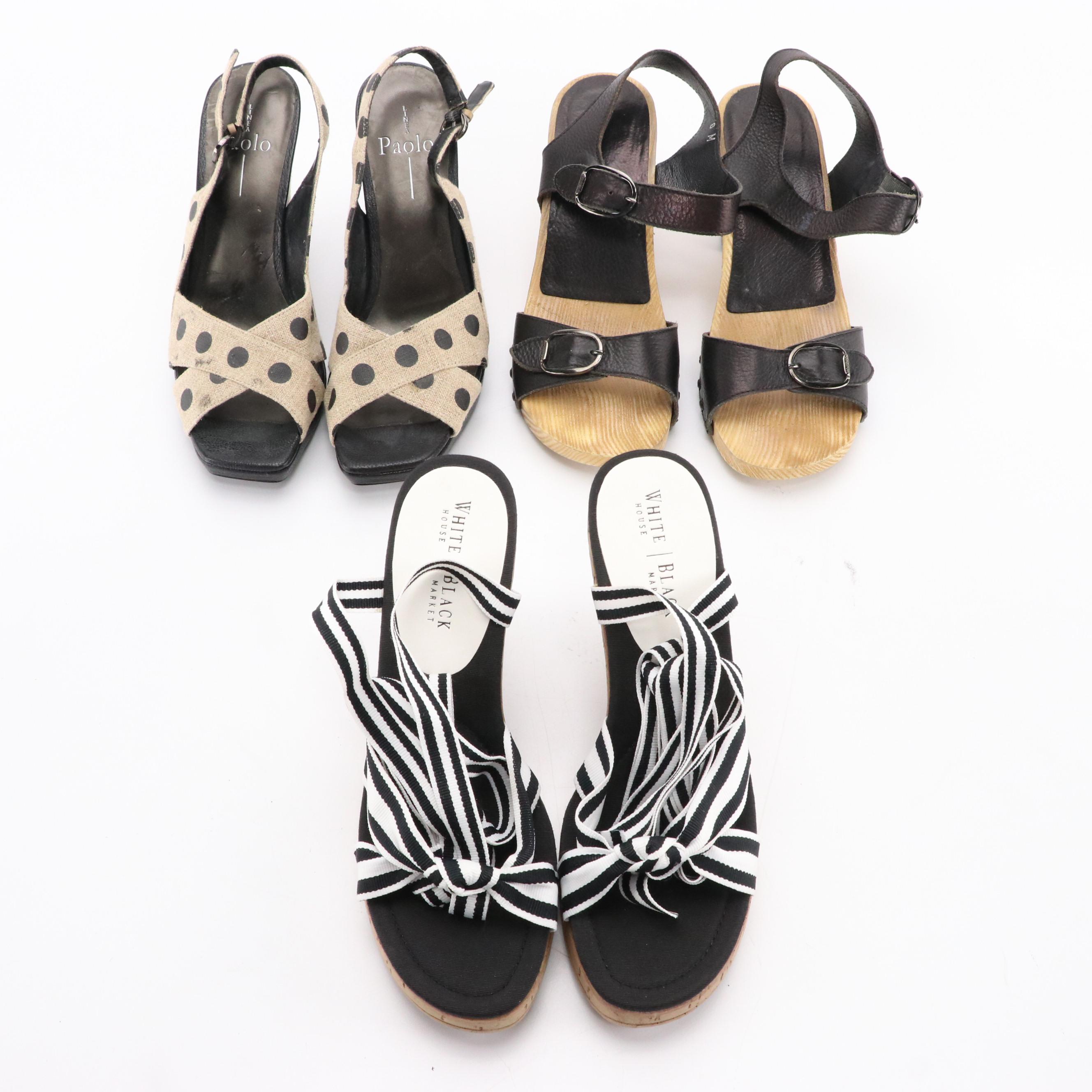 Via Spiga Sandals, Linea Paolo Wedge Sandals & White House Black Market Sandals