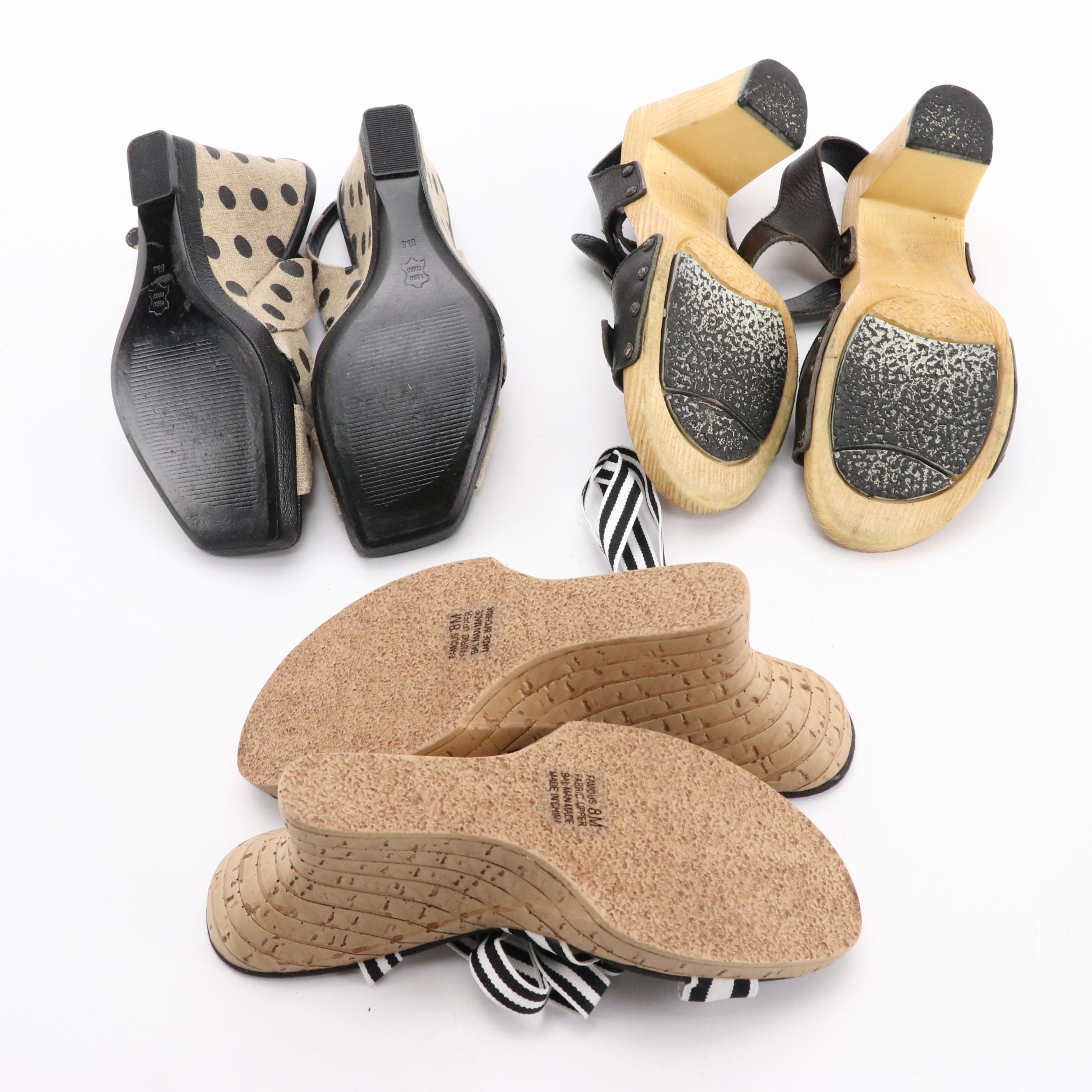 Via Spiga Sandals, Linea Paolo Wedge Sandals & White House Black Market Sandals