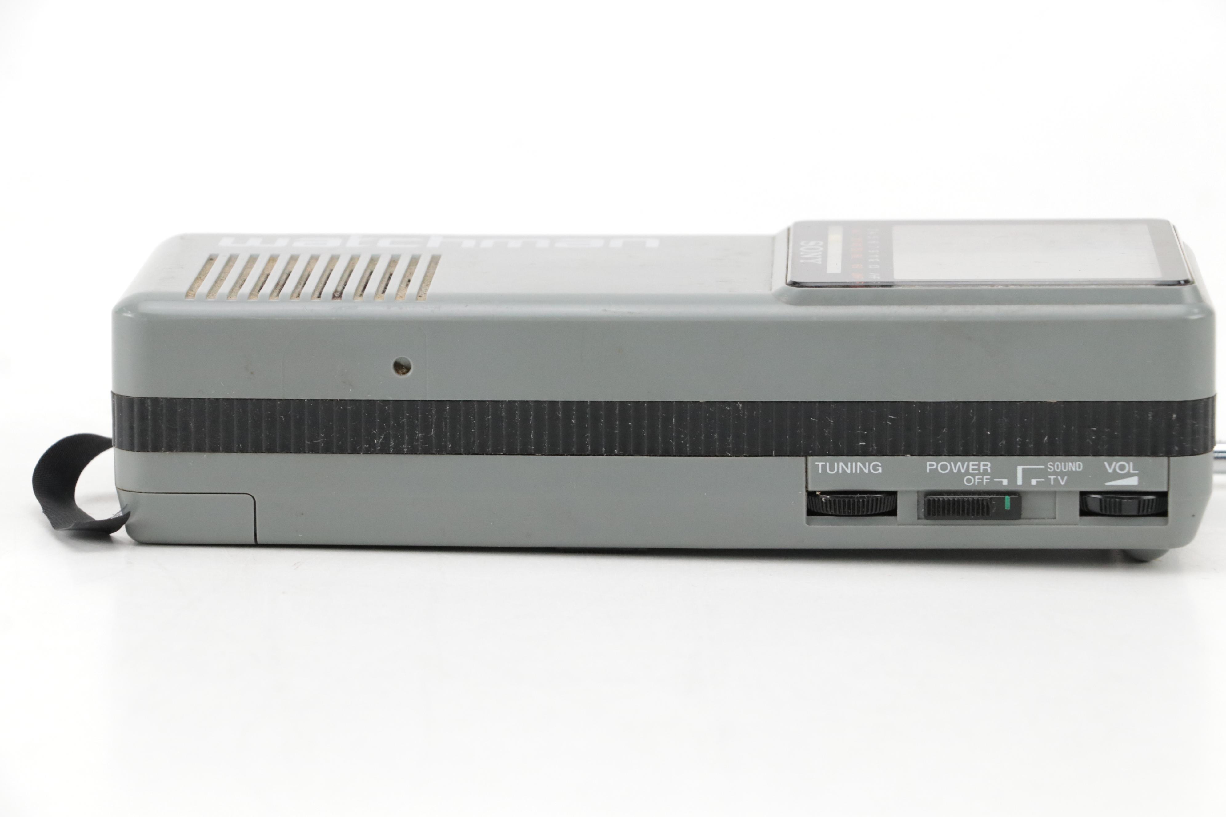 Sony FD-10 Watchman Portable Pocket TV with Fitbit Smart Watches