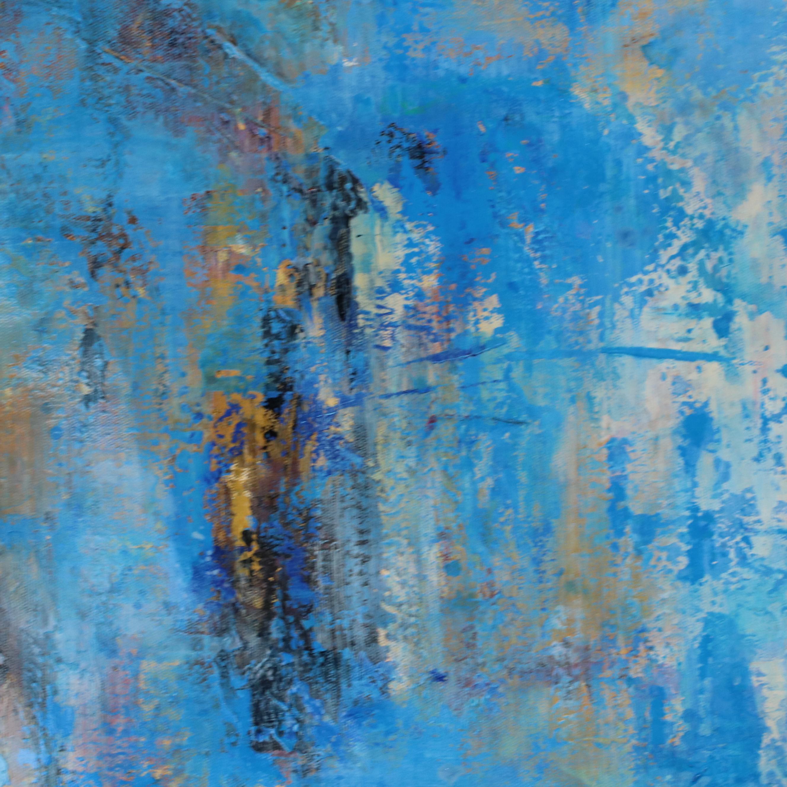 Zheng Abstract Oil Painting, 21st Century