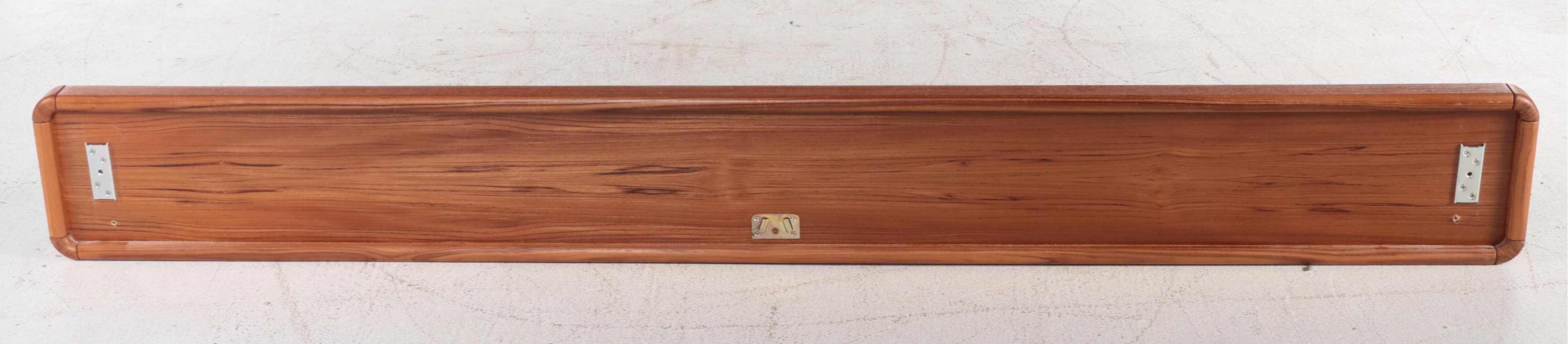 Sun Cabinet Co. Modernist Style Teak King Size Bed Frame with Nightstands