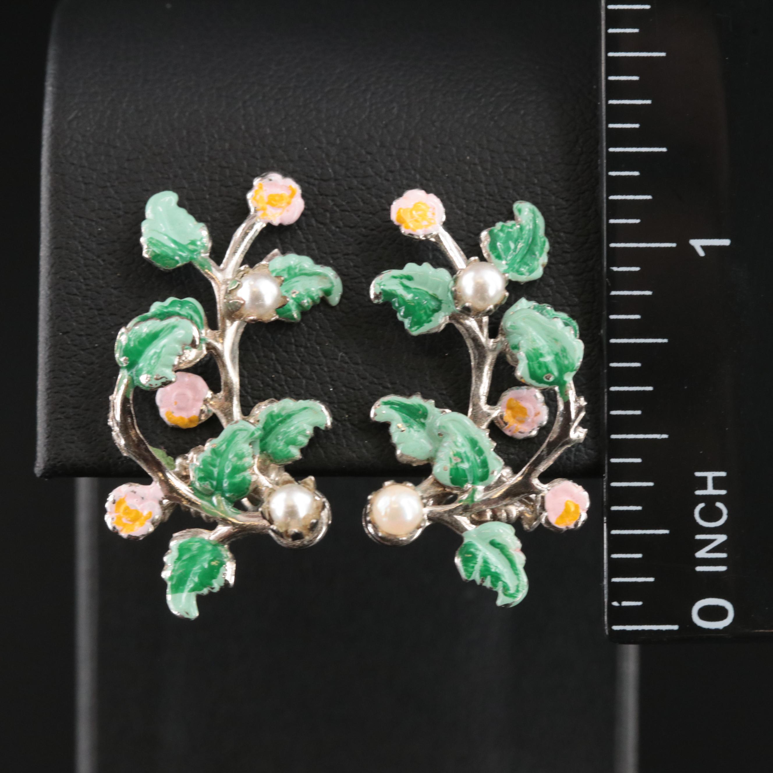 Van Dell, Sterling and Abalone Featured in Vintage Earring Collection