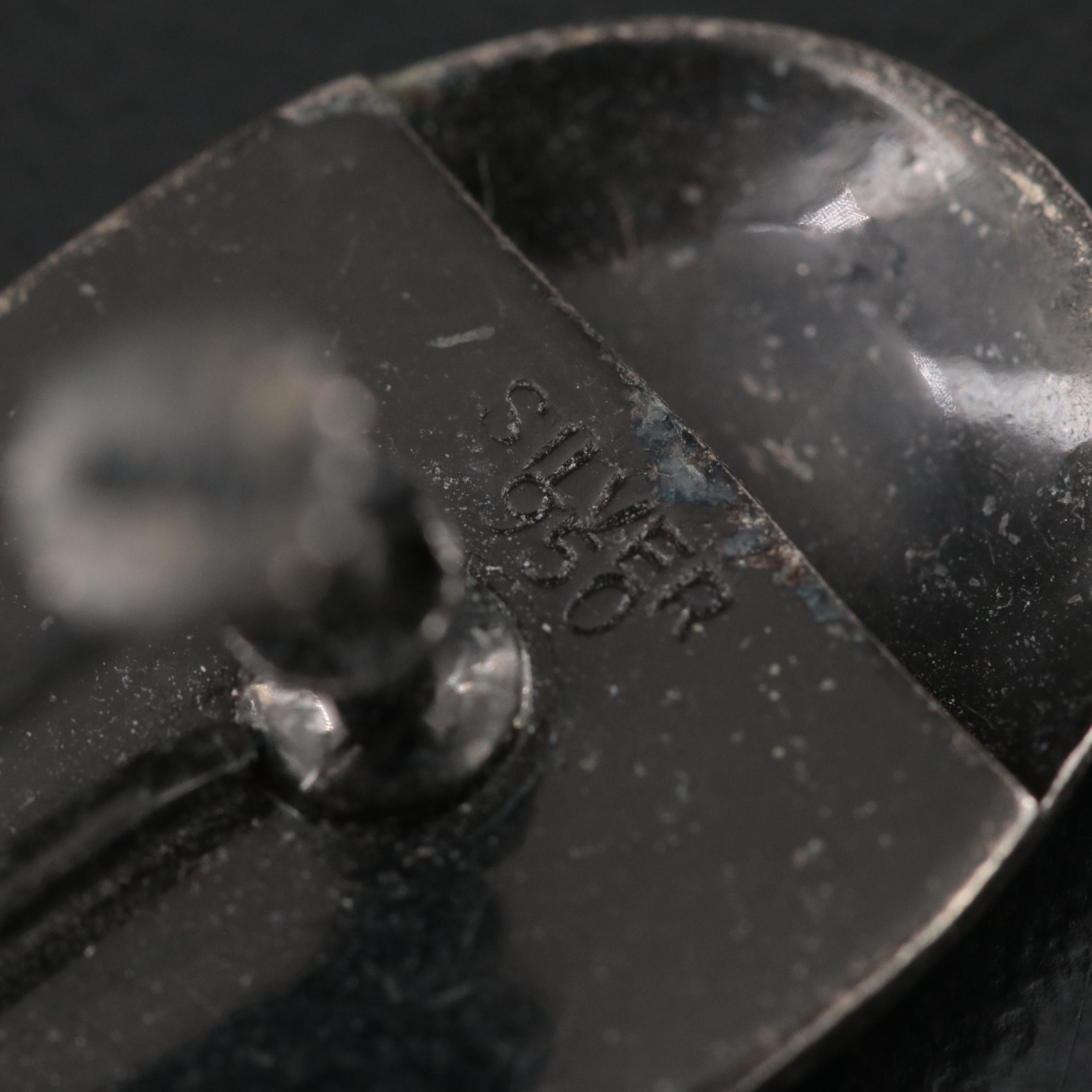 Van Dell, Sterling and Abalone Featured in Vintage Earring Collection