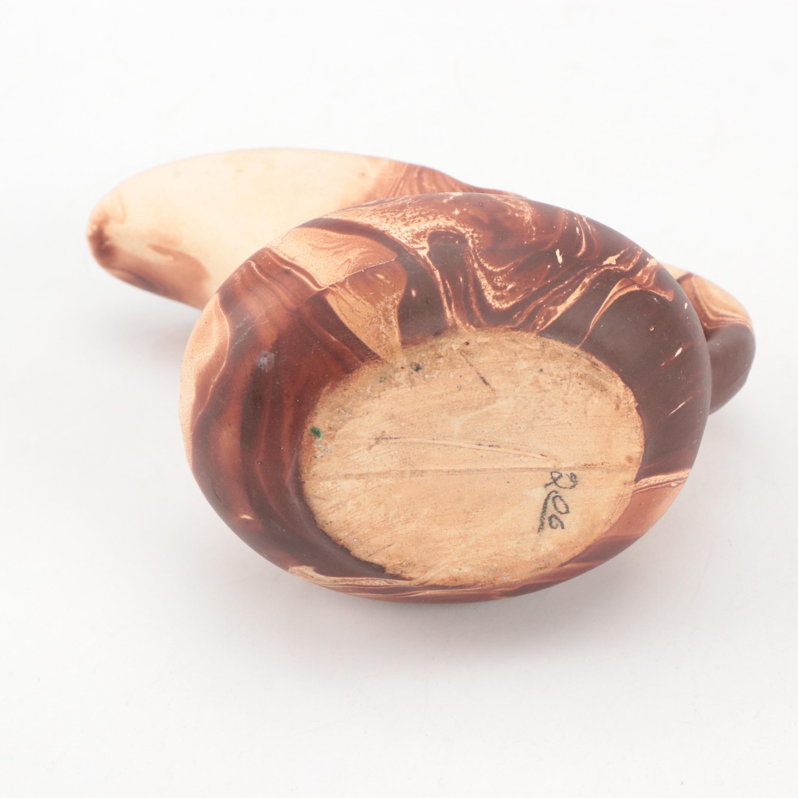 Fitz and Floyd Figurines with Southwestern Style Wedding Vase and Other Décor