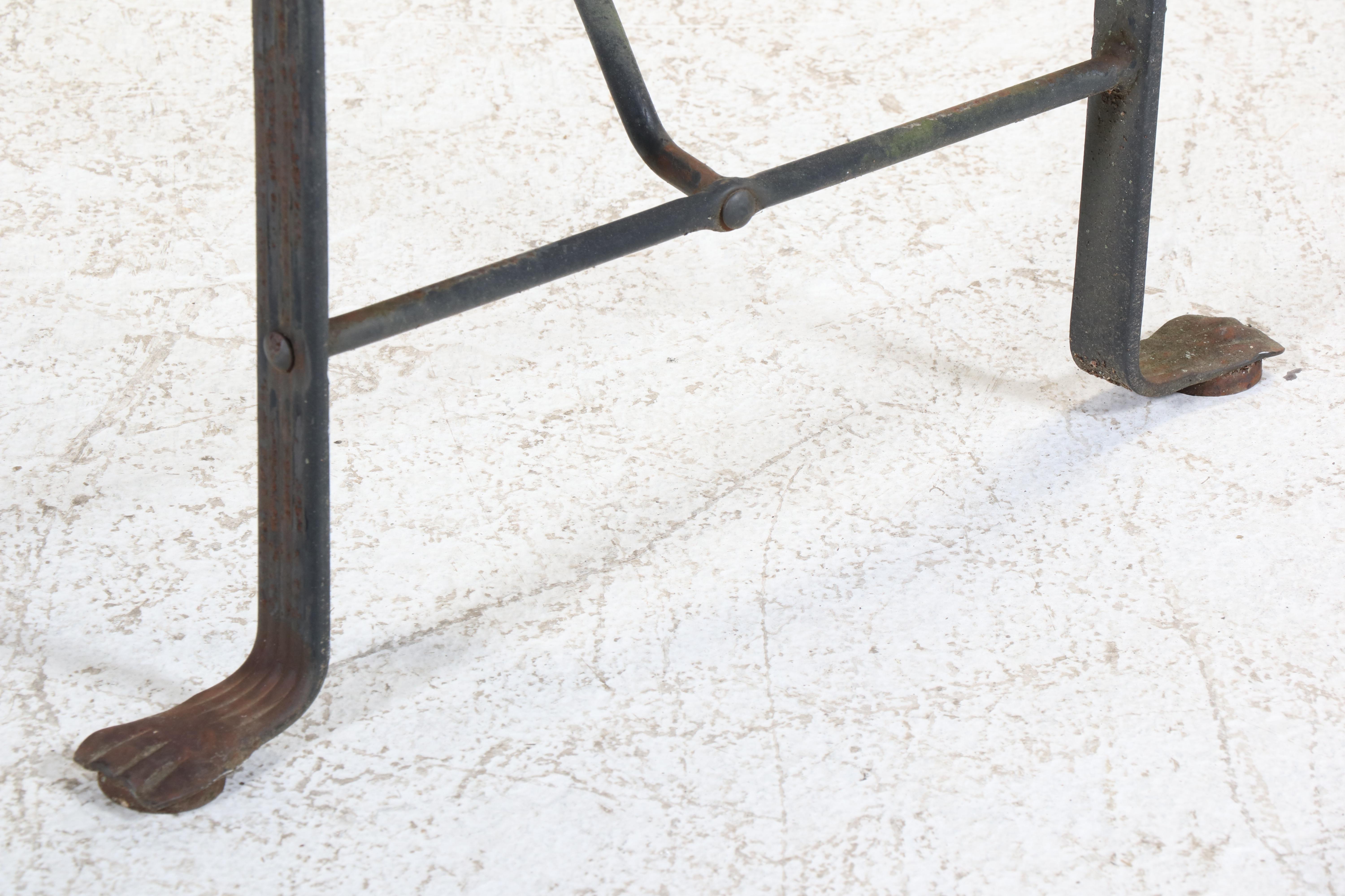 Wrought Iron Garden Bench