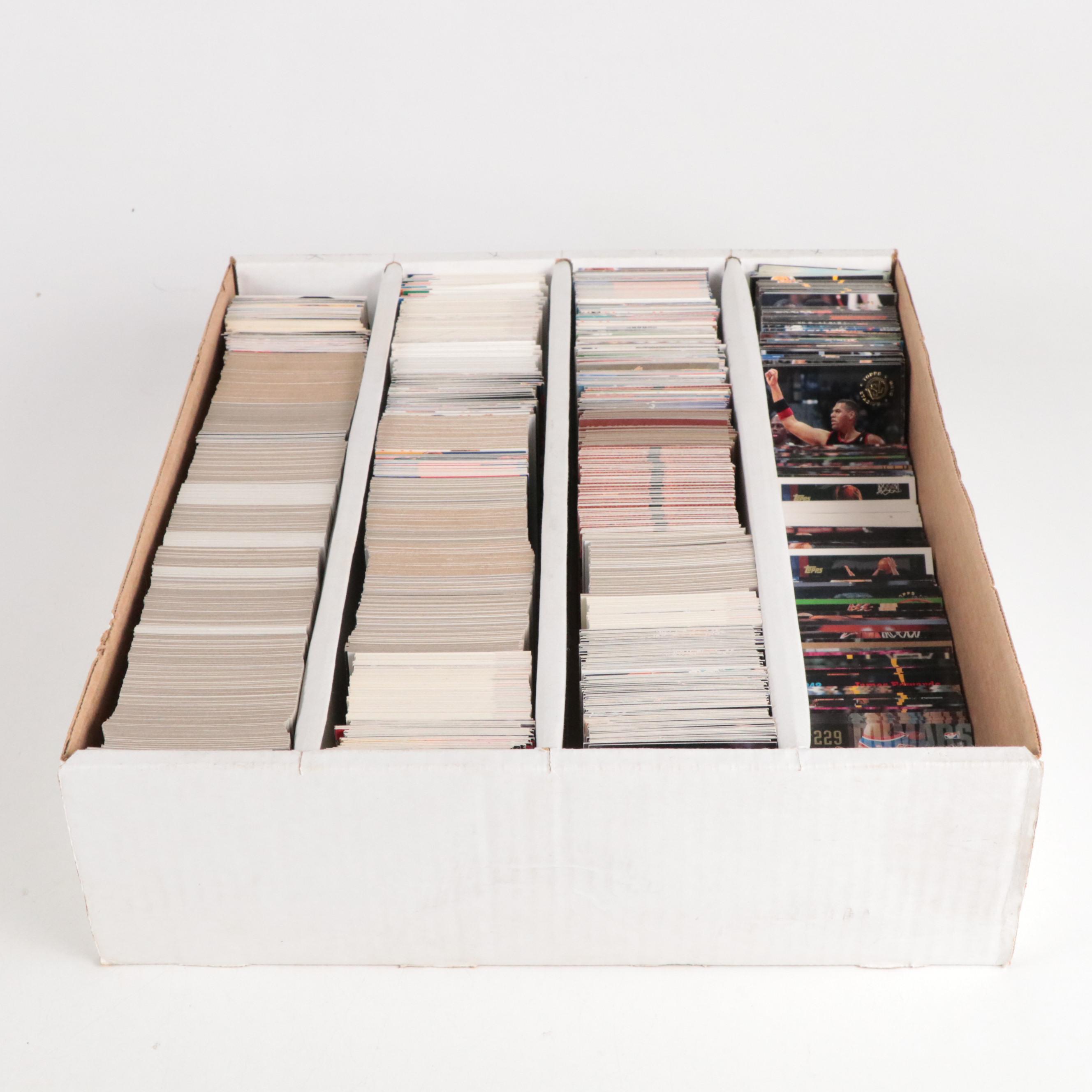 Donruss with Other Sports Cards Featuring Nolan Ryan, Brett Favre, and More