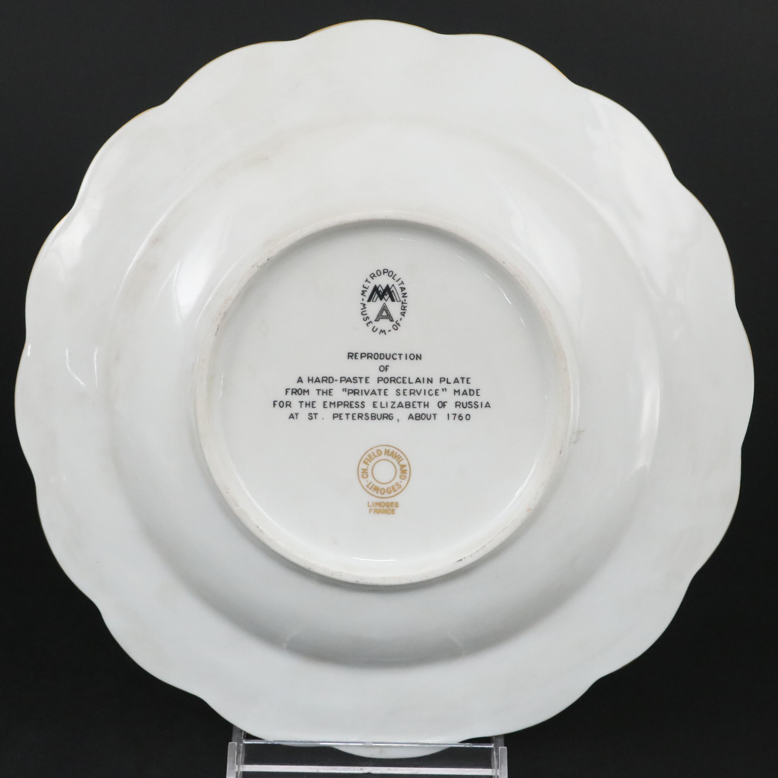 Metropolitan Museum Haviland Porcelain "Private Service" Bowl and Other Tureen