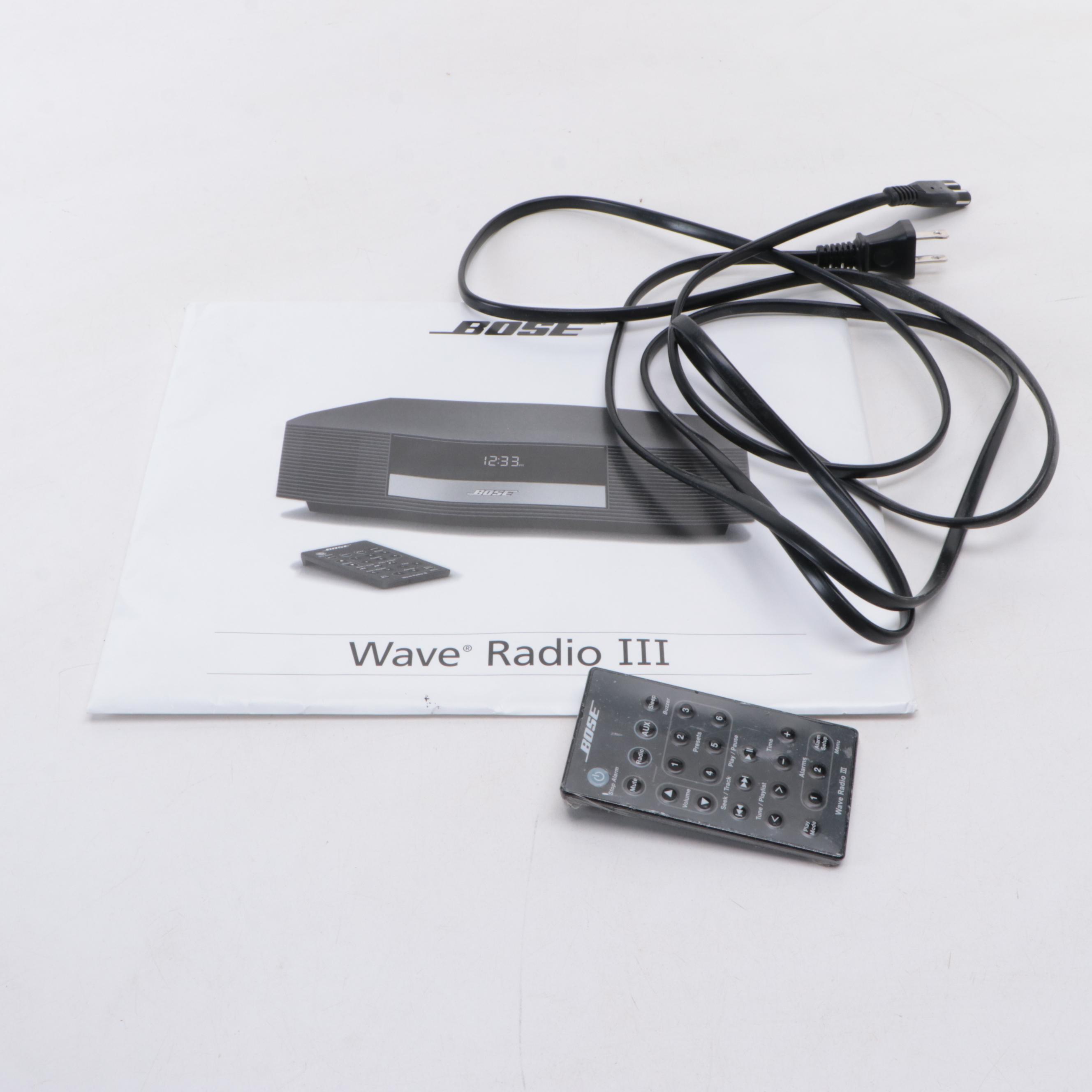 Bose Wave Radio III
