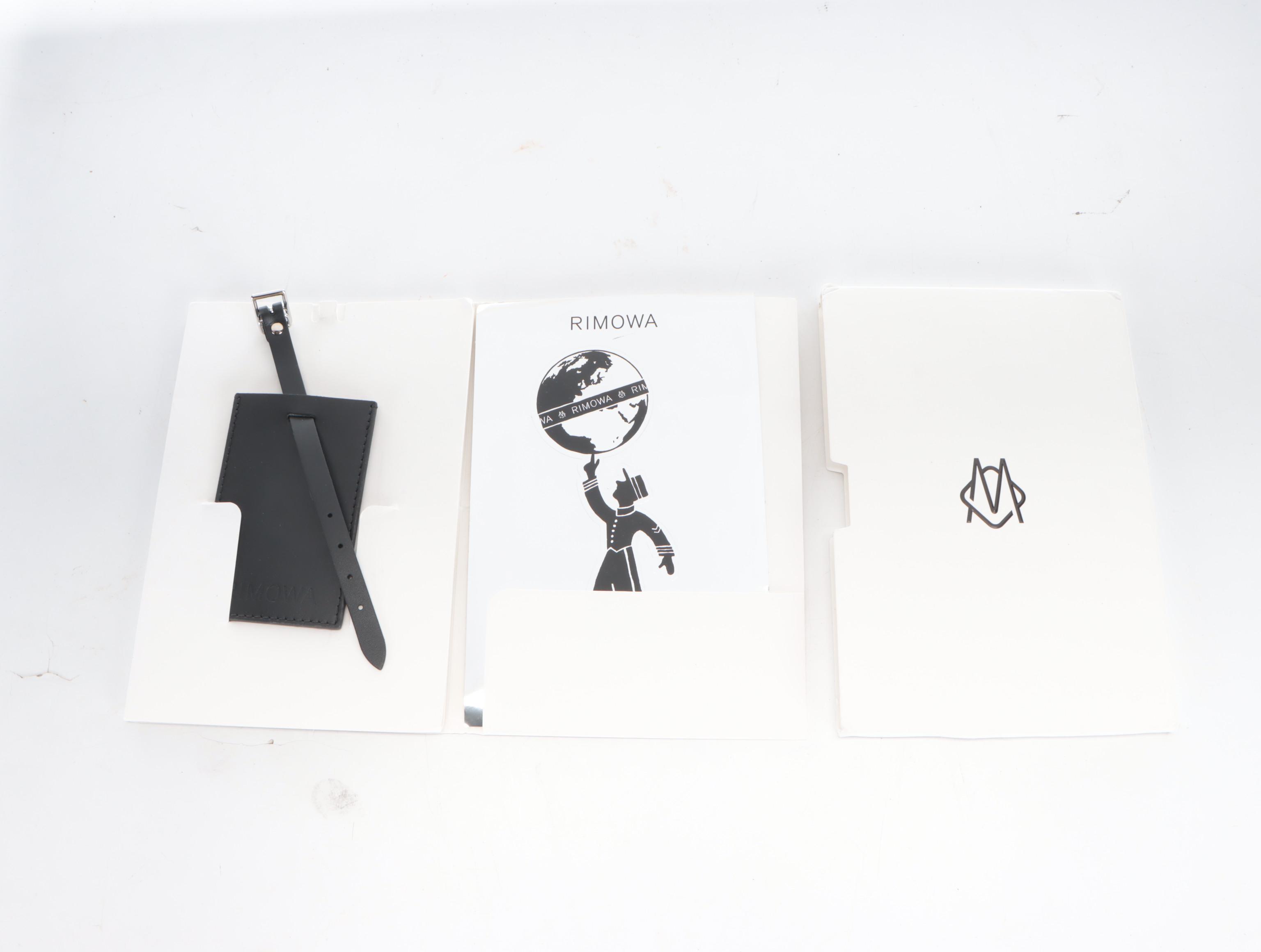 Rimowa Gloss Slate Grey Polycarbonate Essential Trunk Plus Suitcase