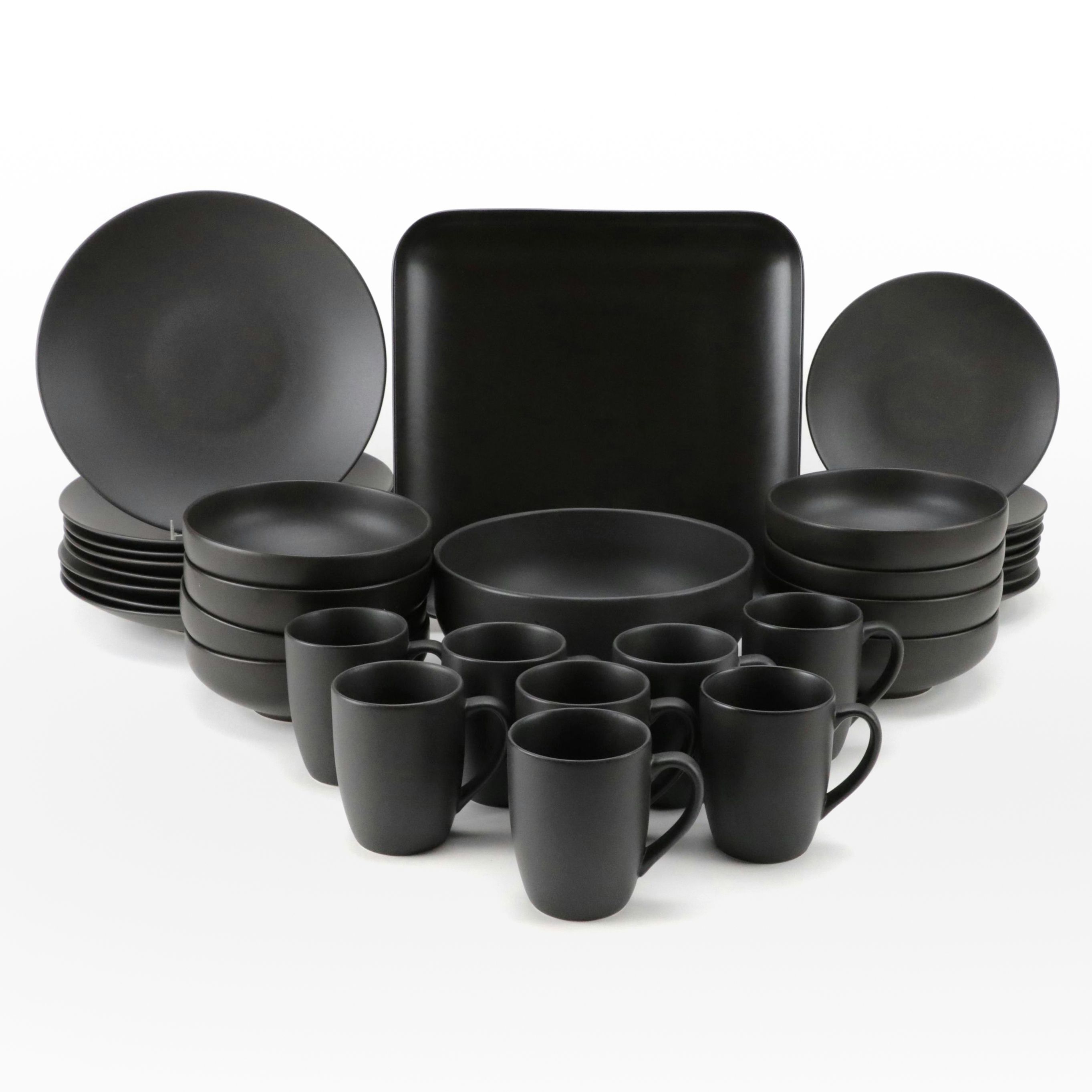 Furio Matte Glazed Ceramic Dinner Plates, Bowls, Mugs and More