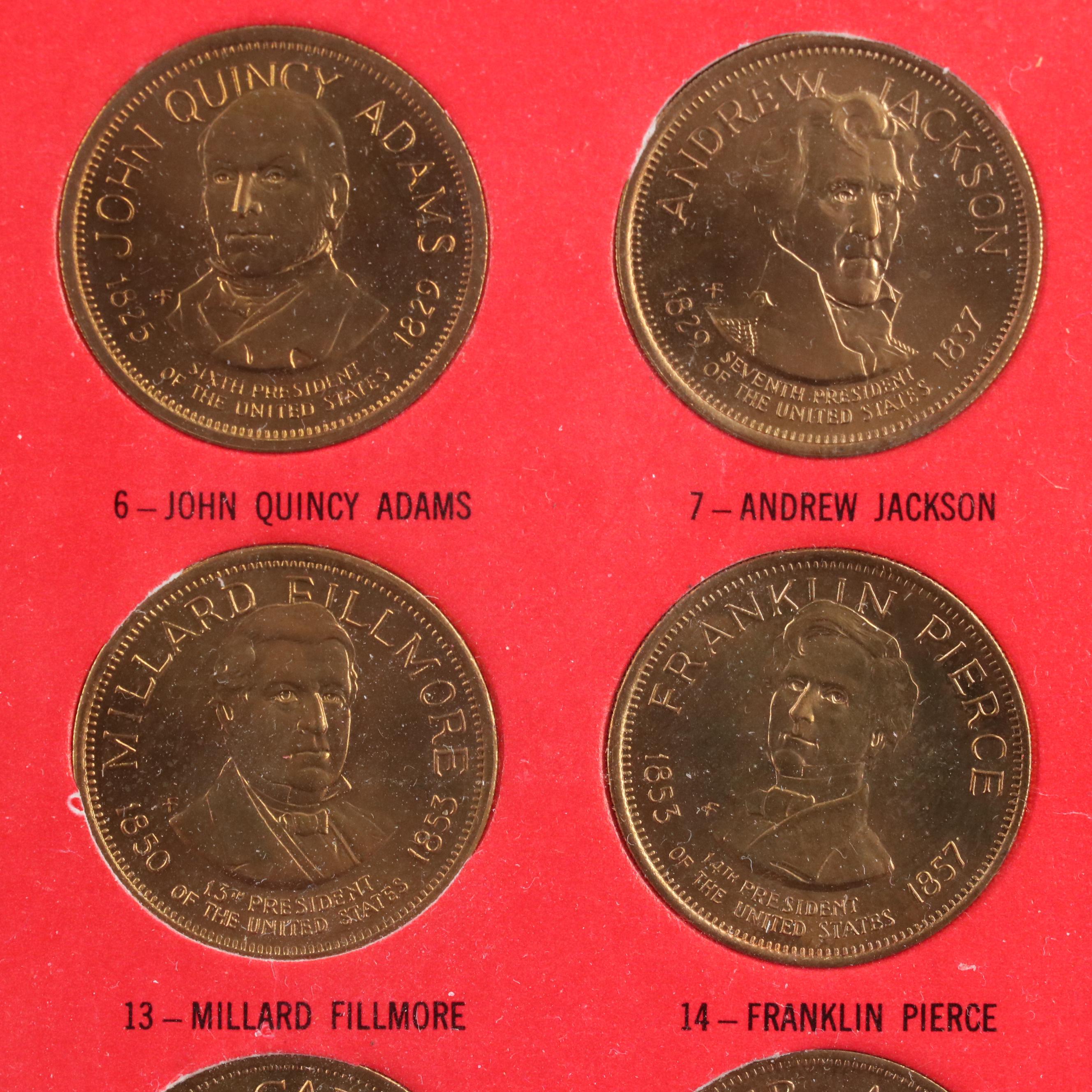 "Presidential Hall of Fame" Commemorative Token Set