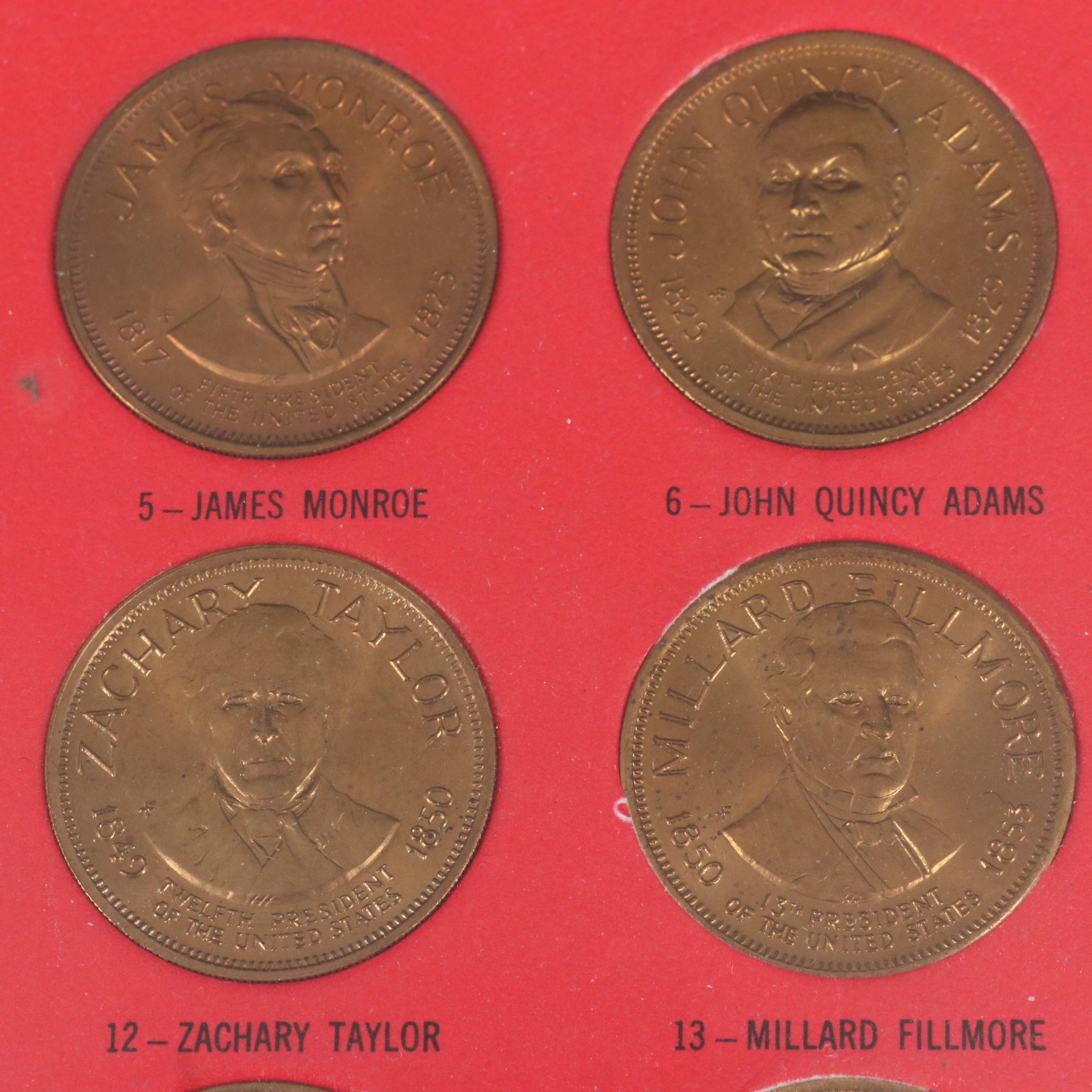 "Presidential Hall of Fame" Commemorative Token Set