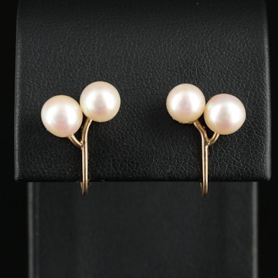 14K Pearl Earrings