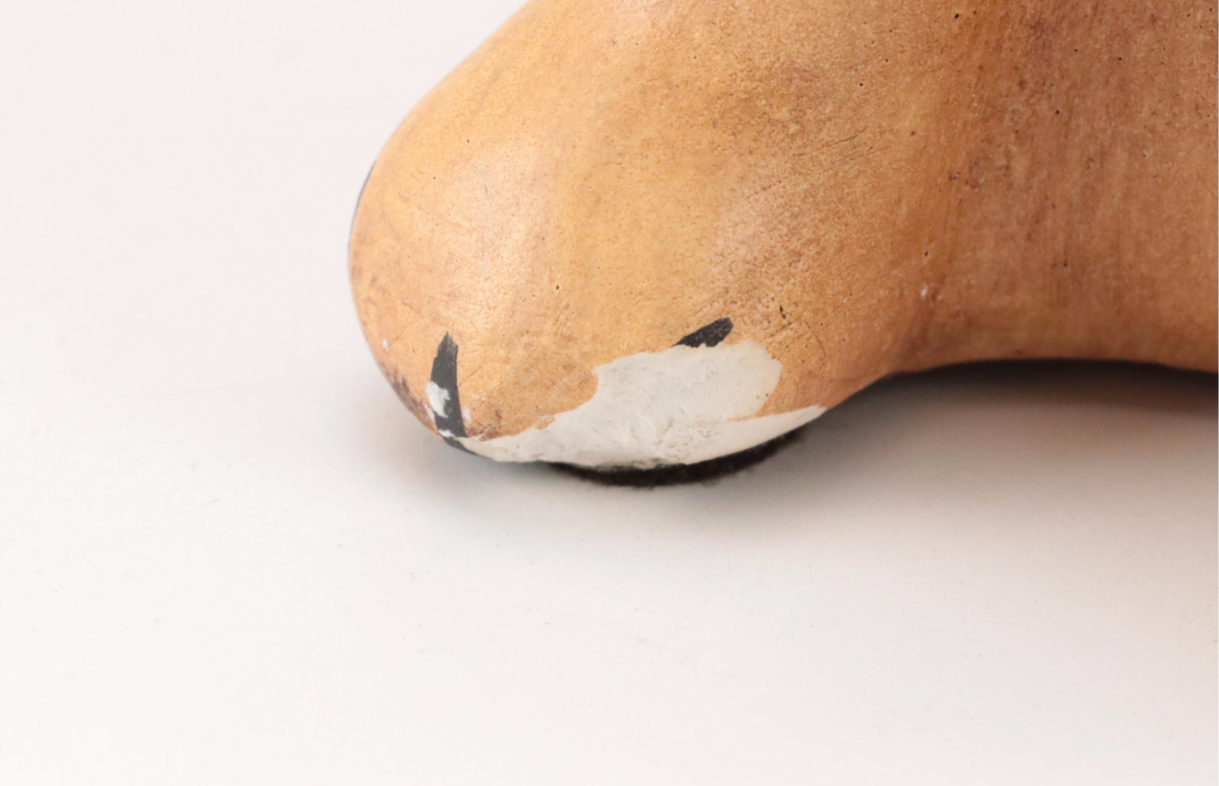 D. Wesson & Co. Chalkware Cat Figurines with Metal Plant Stand