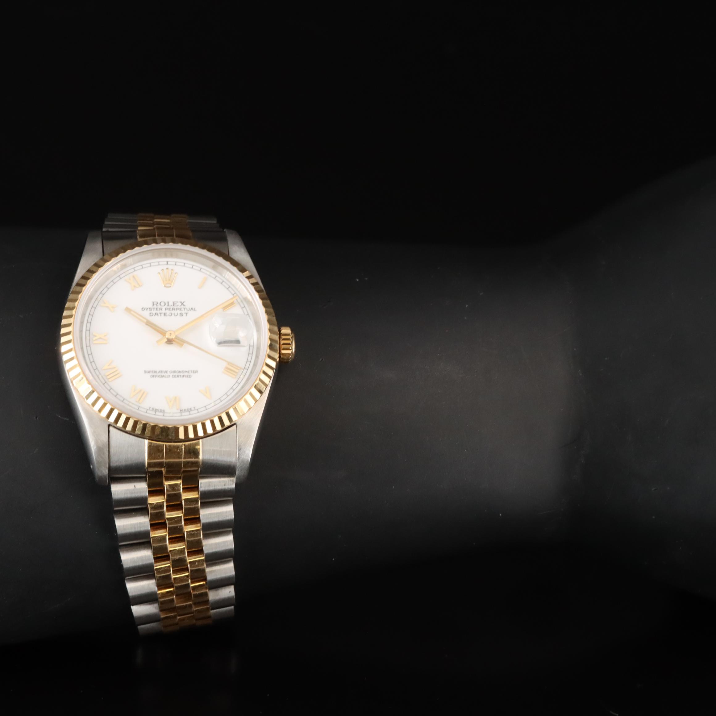 1991 Rolex Oyster Perpetual Datejust Watch