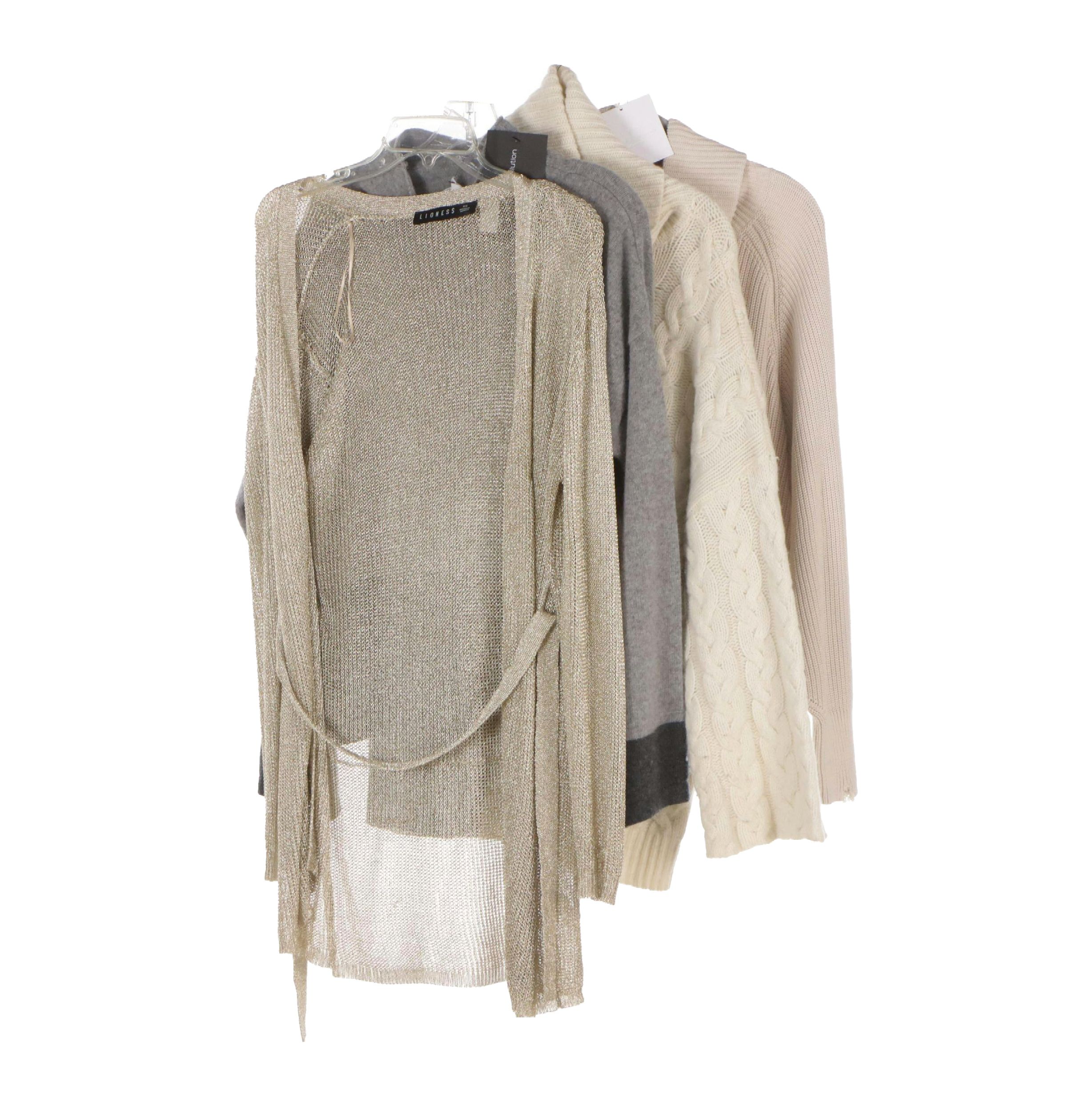 Pistola Cowl Neck Sweater, Parrish LA, Lioness, and Other Sweaters & Knit Jacket