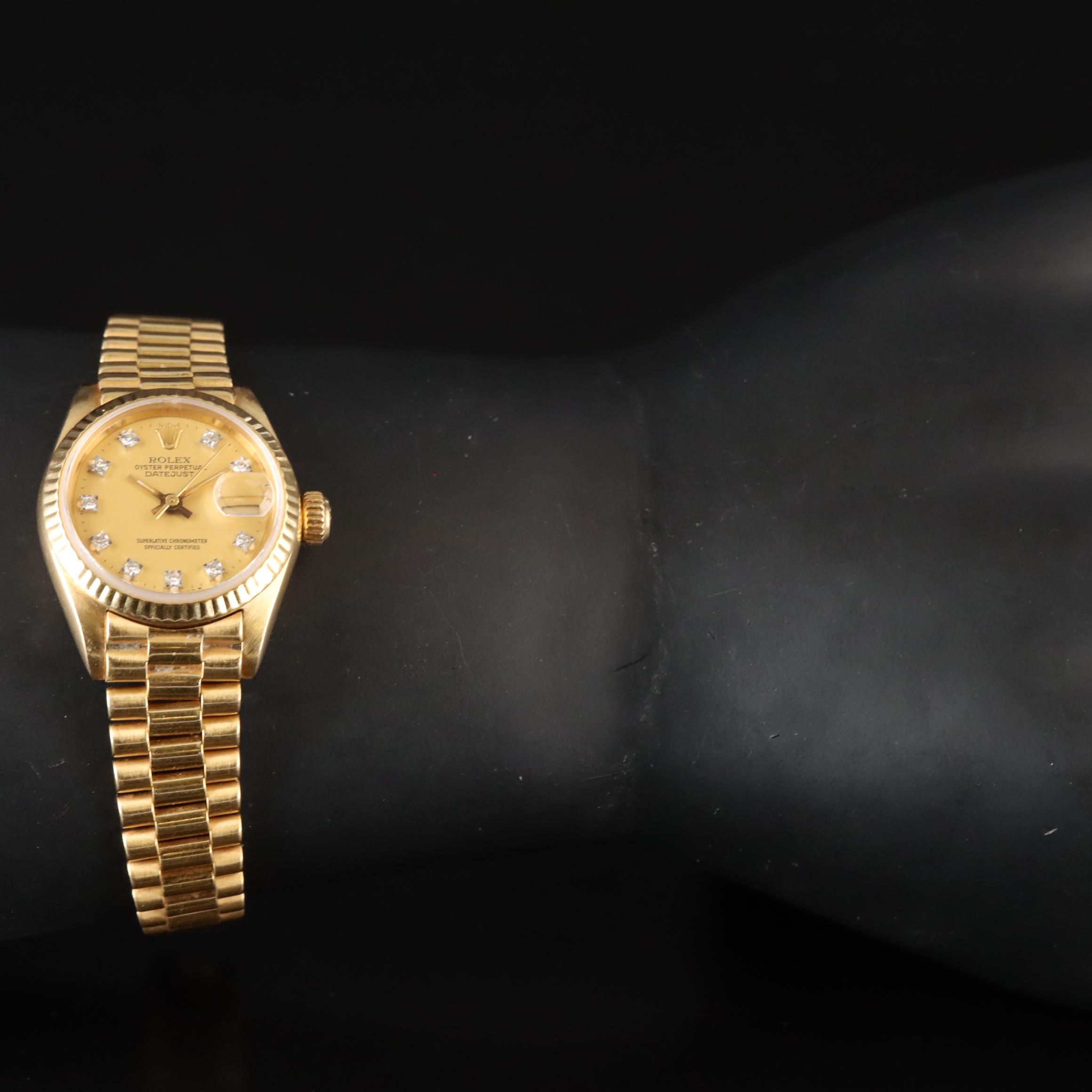 1984 Rolex Datejust 69178 Automatic Watch