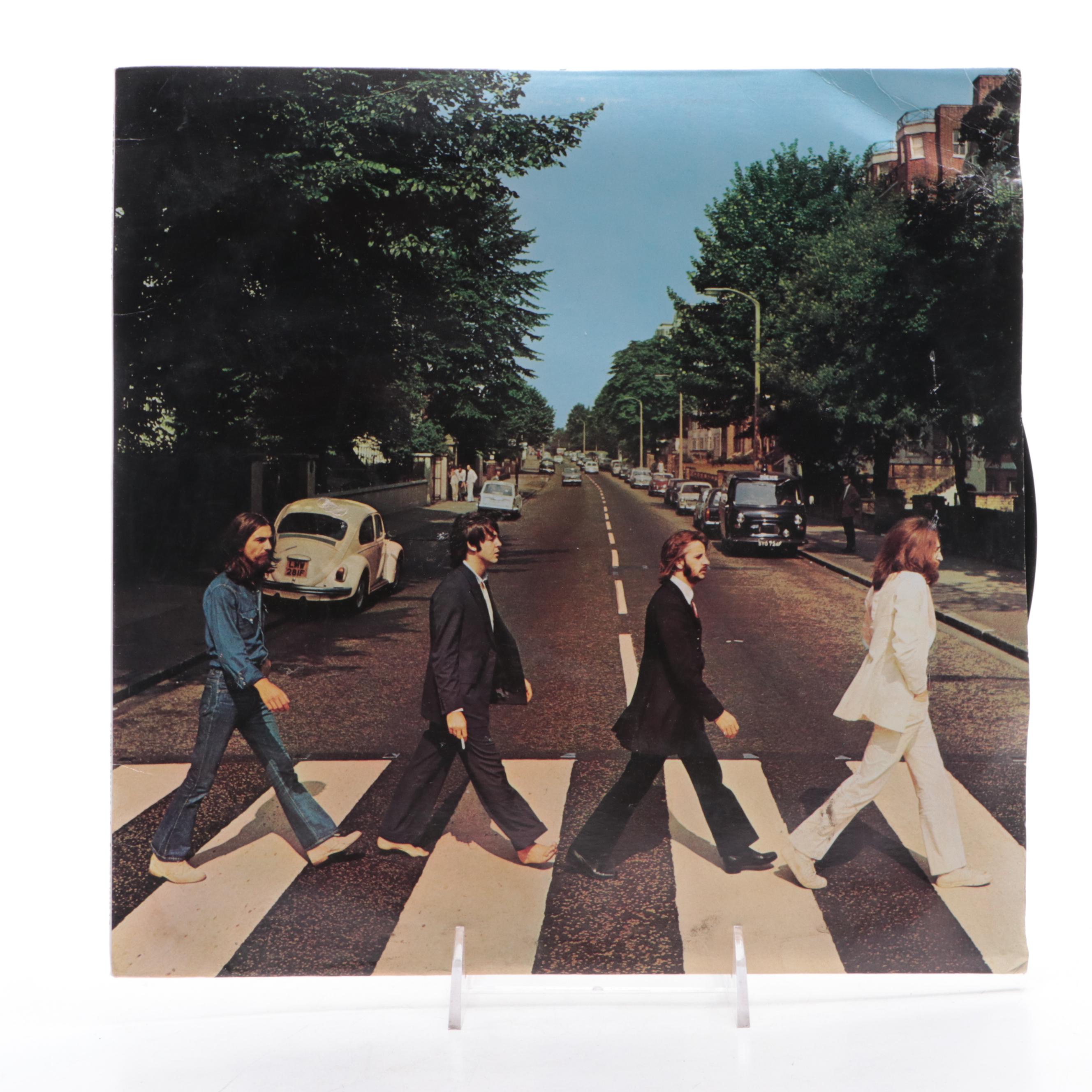 The Beatles Vinyl Record Albums with Collectible Bobbleheads