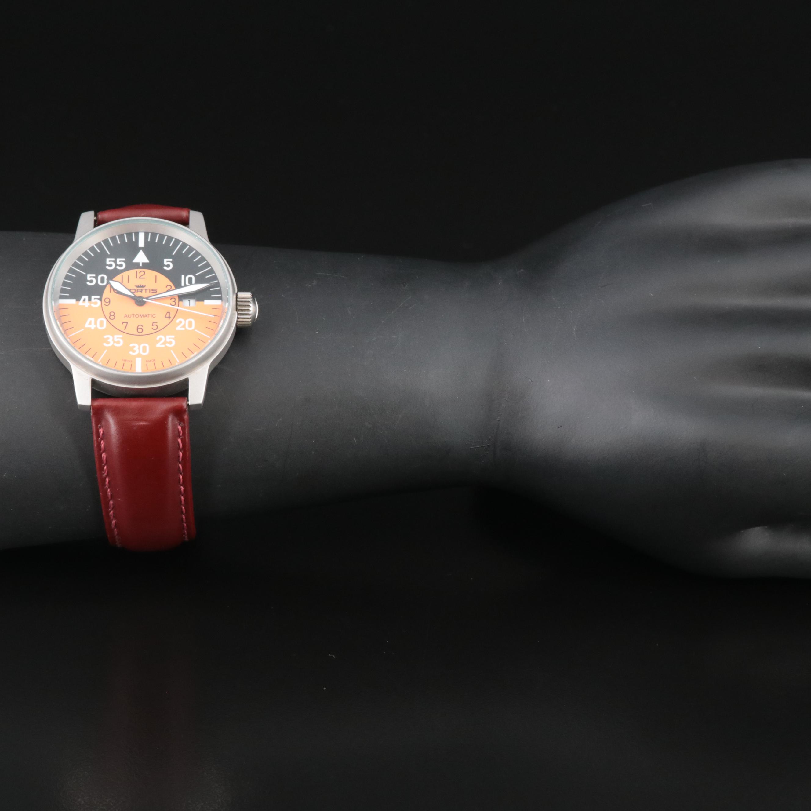 Fortis Flieger 40mm Steel Automatic Watch