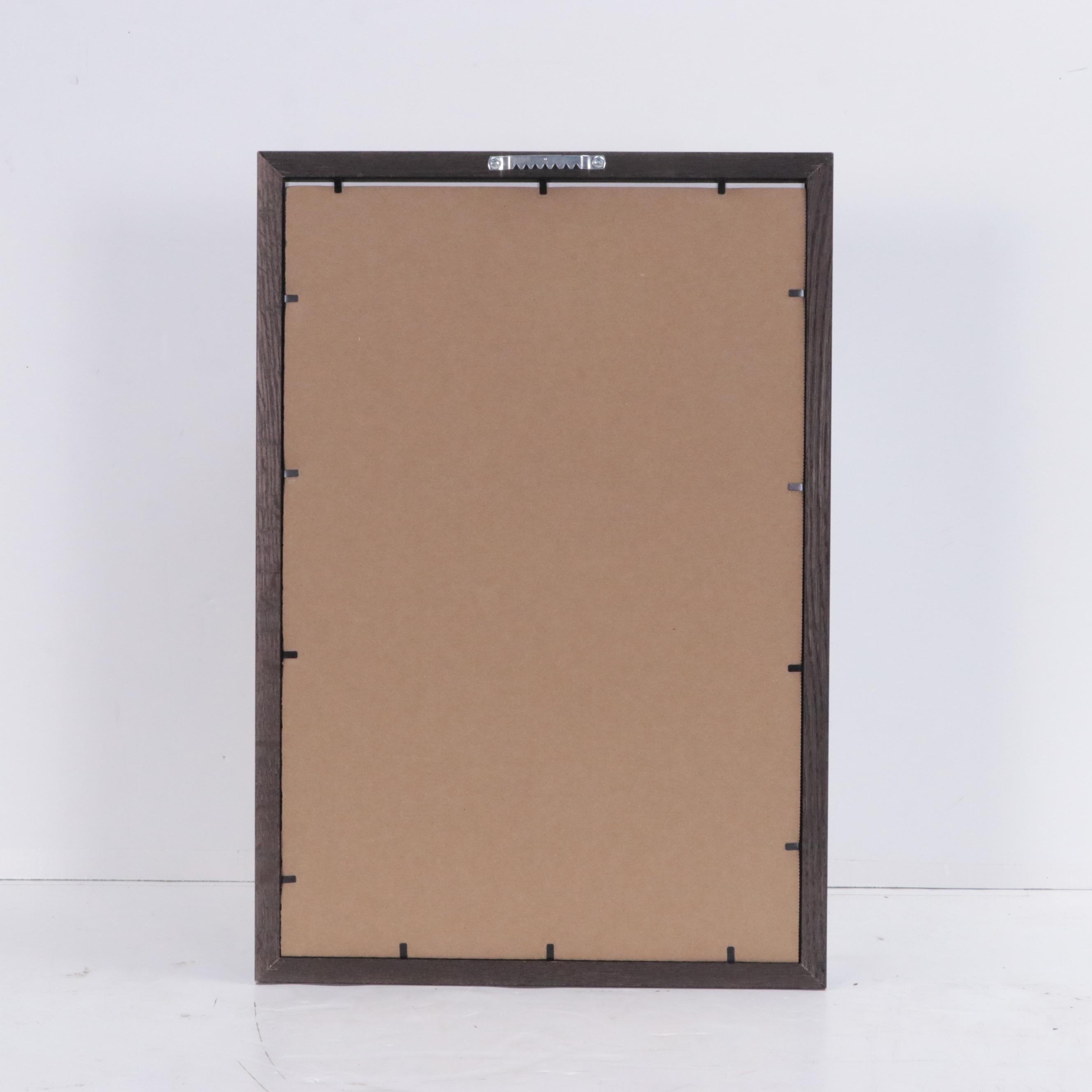 Jerry Kellems Abstract Geometric Ink Drawing, 2004