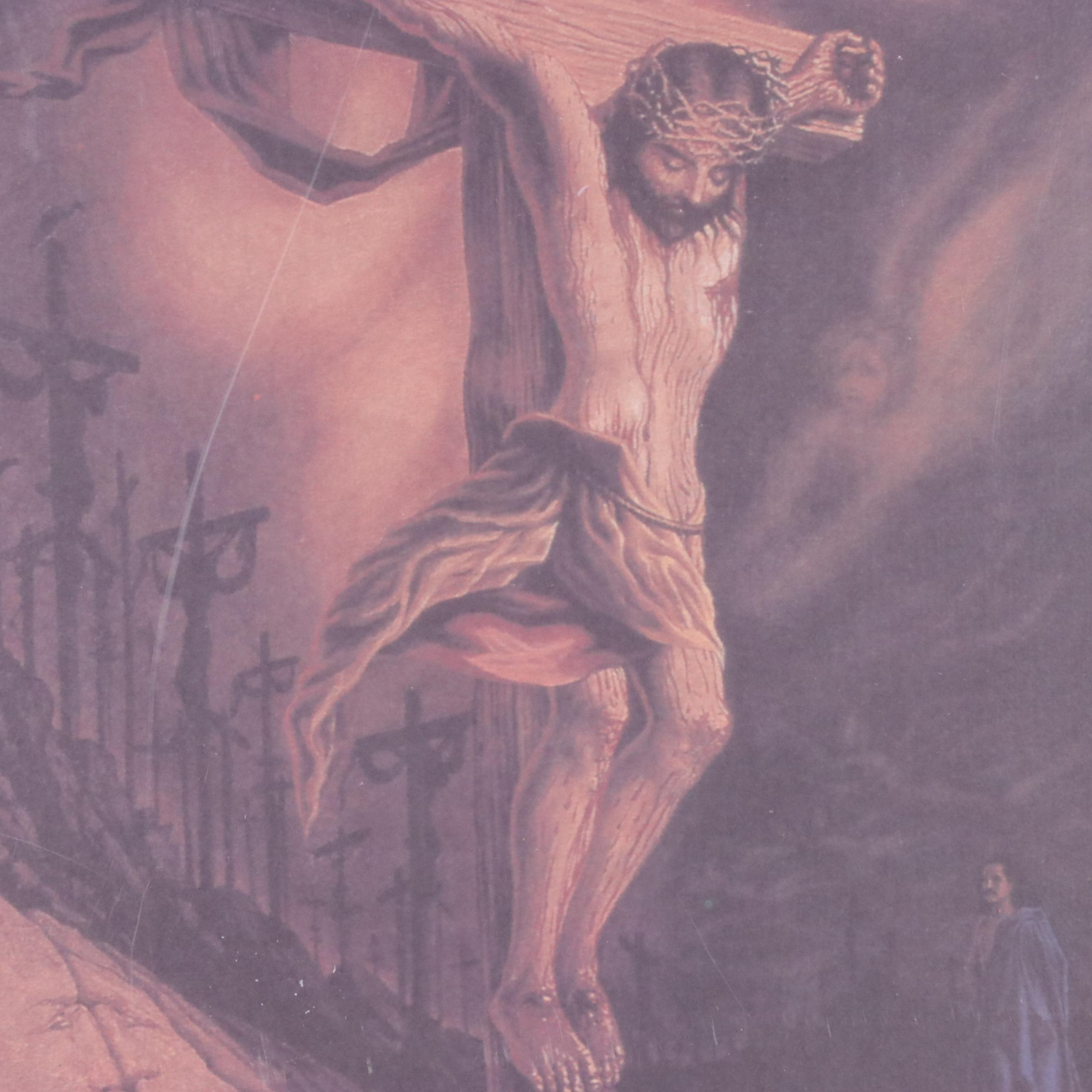 Print After Octavio Ocampo "Calvary"